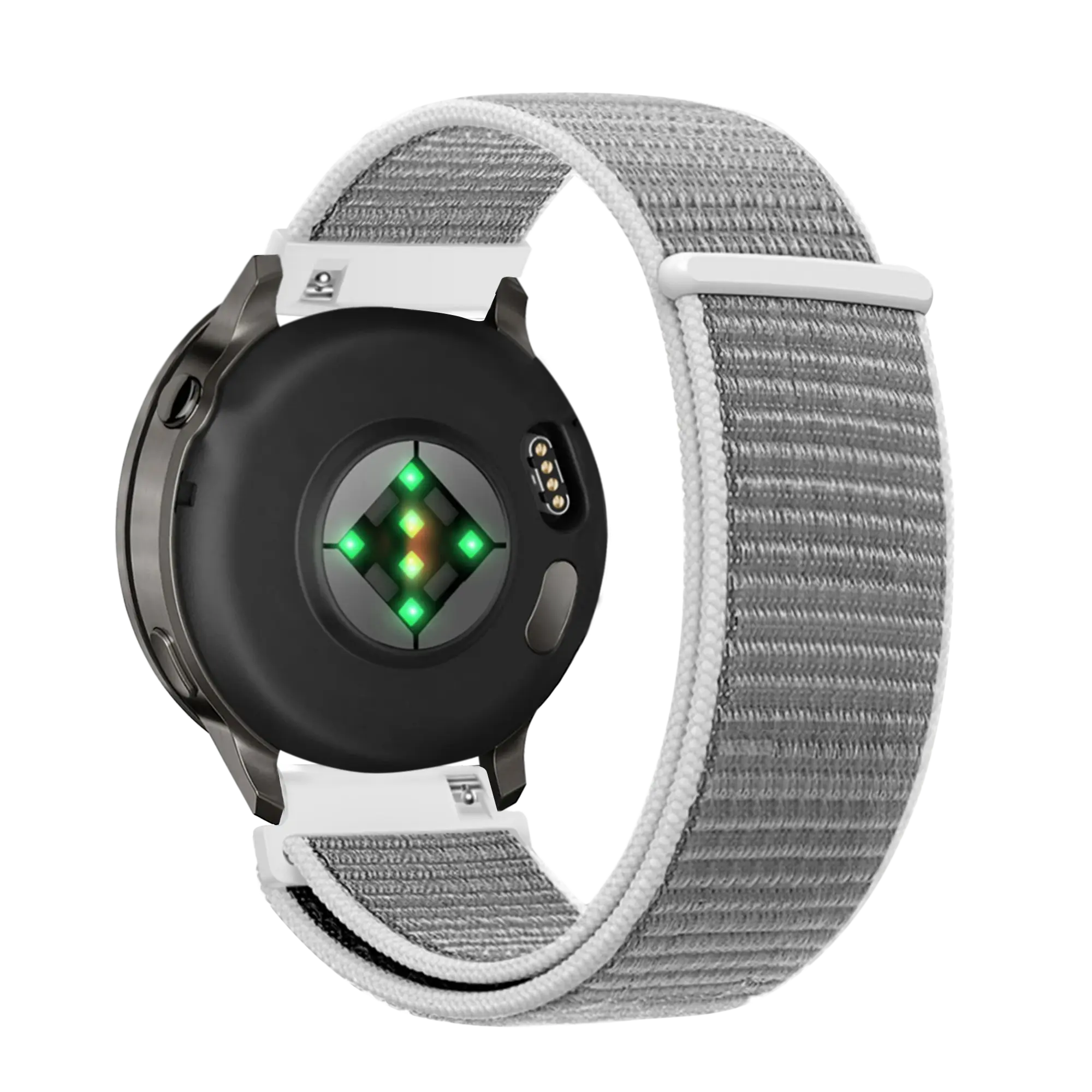 Bandz Bracelet nylon à boucle Garmin Vivoactive 4s (gris)