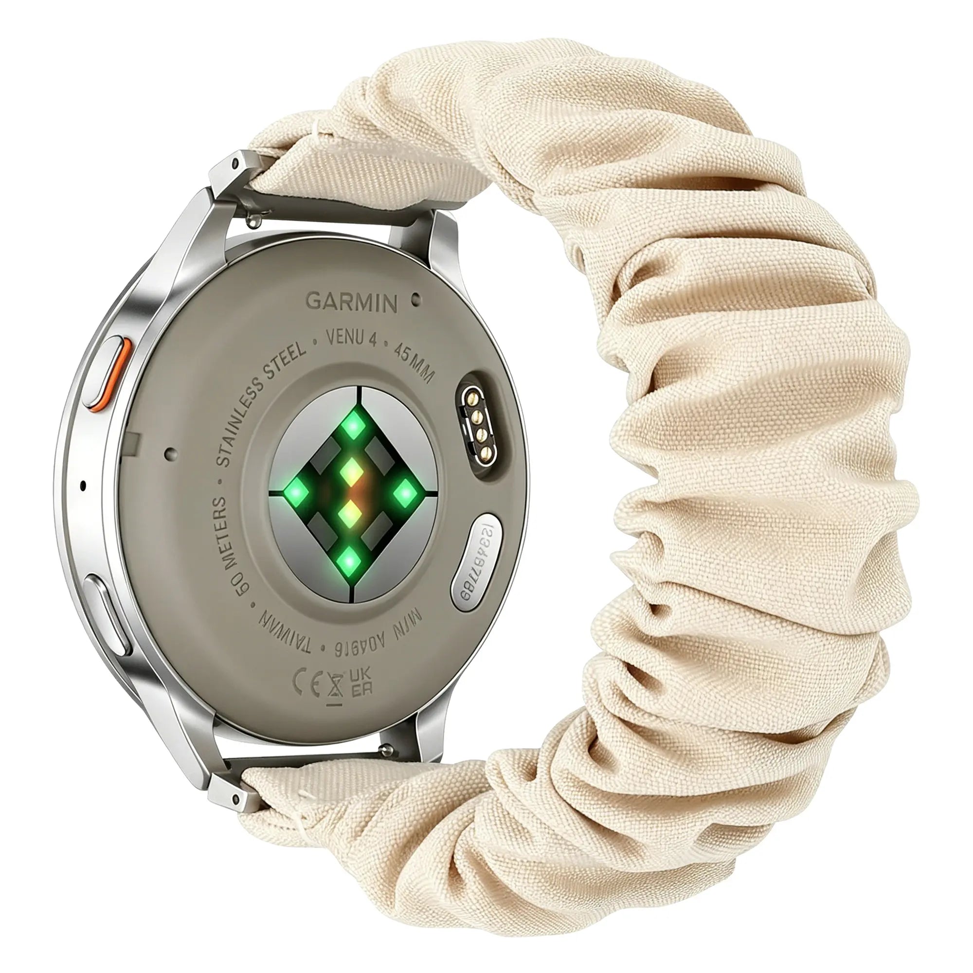 Bracelet élastique Garmin Vivomove Trend (lumière stellaire)