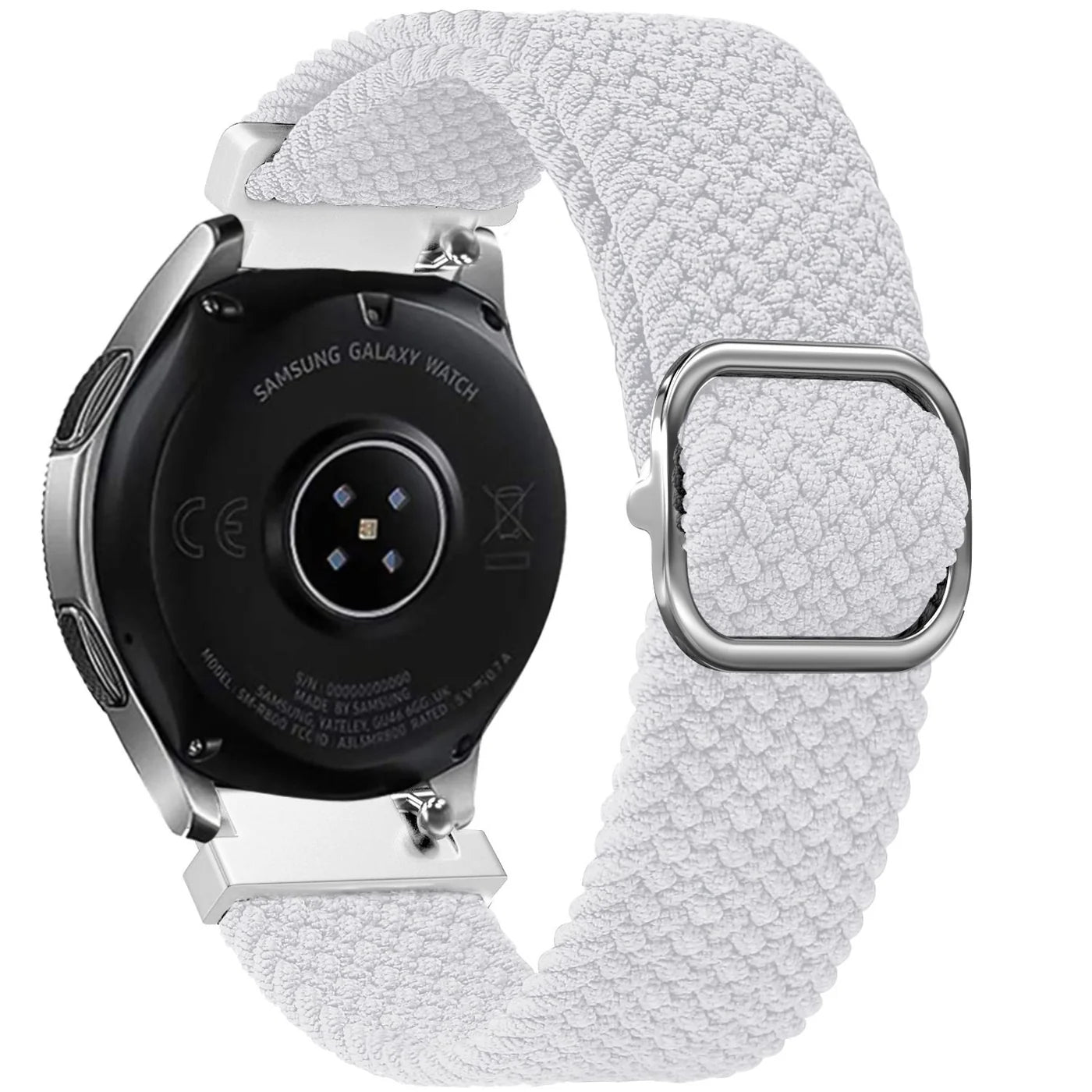 Bracelet tressé réglable Amazfit Bip U (Pro) (blanc)