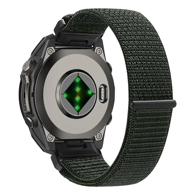 Bracelet nylon premium Garmin Approach S70 - 42mm (vert)