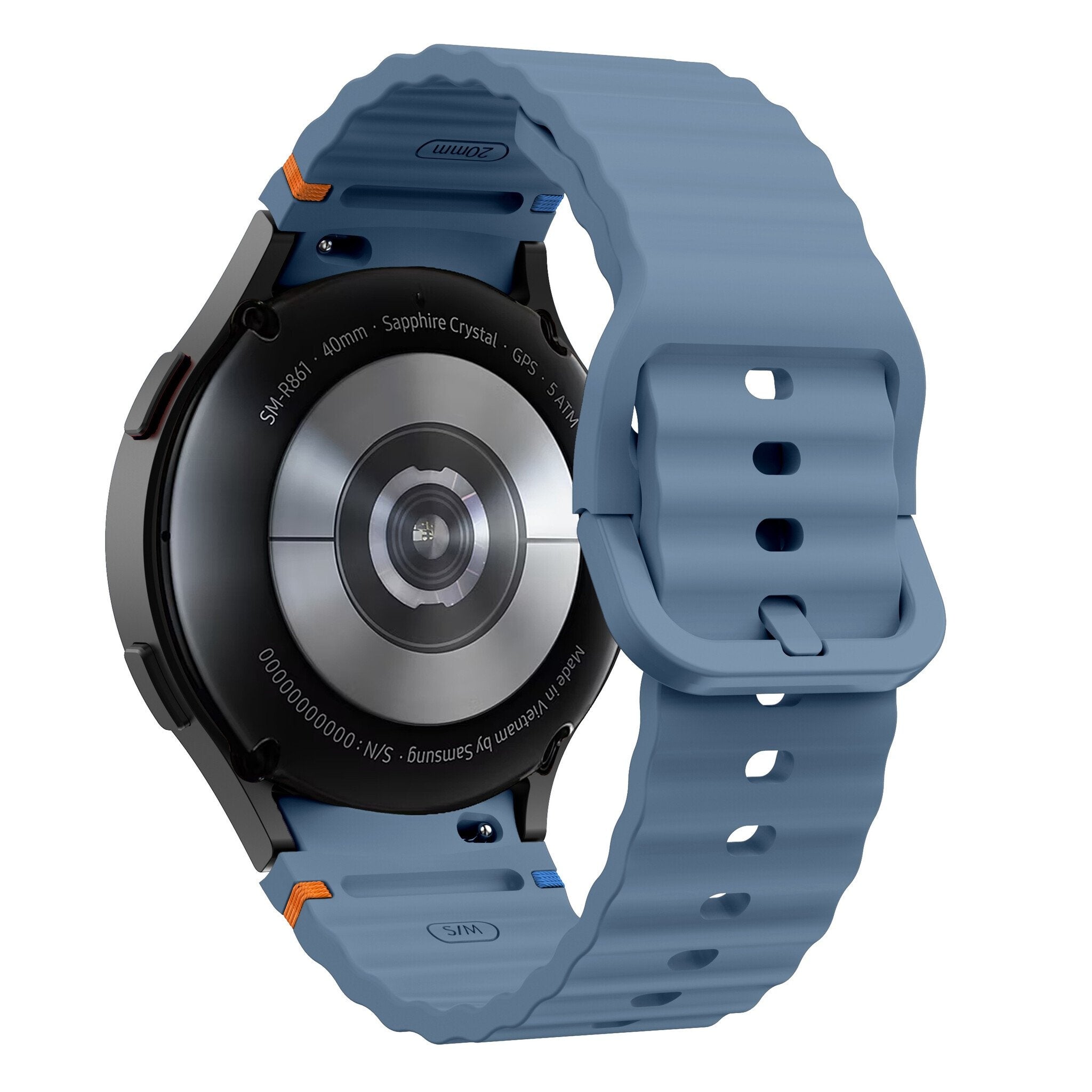 Samsung Galaxy Watch 6 Classic 43mm Wave Strap (Greyblue)