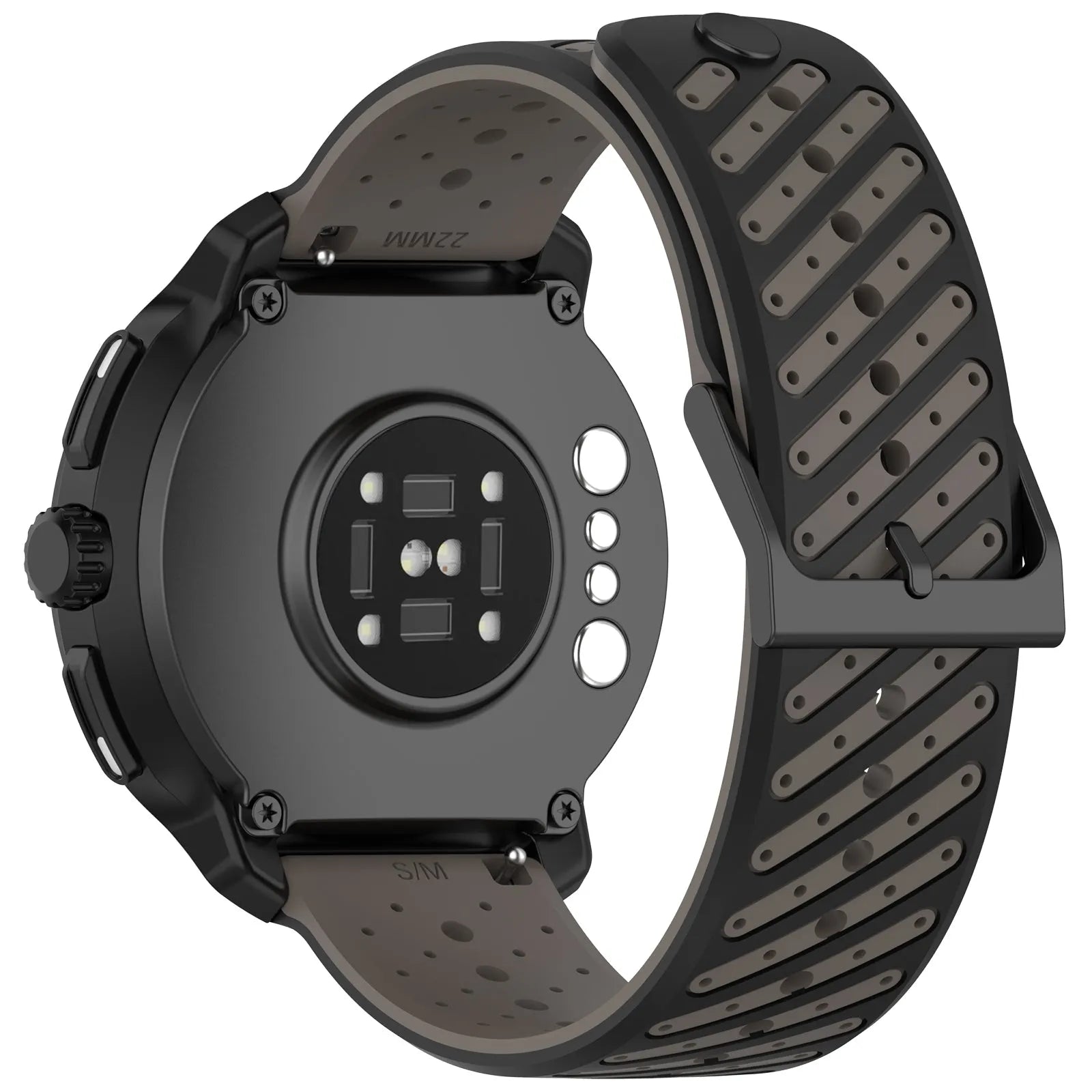 ICE Fit 1.78 Striped Silicone Strap (Grey)