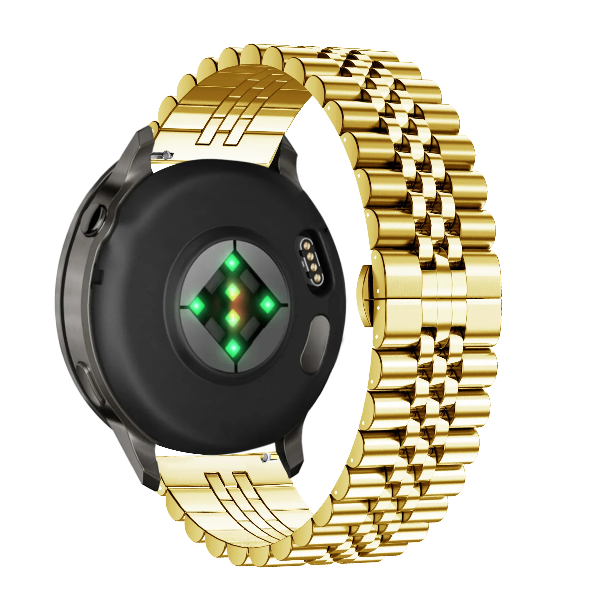 Bandz Bracelet acier 'Jubilee' Garmin Vivomove 3s (or)