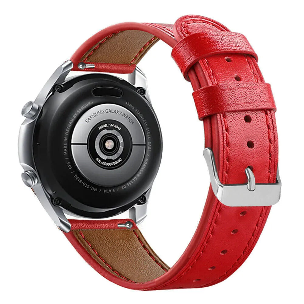 Suunto Vertical 2 Modern Leather Strap (Red)