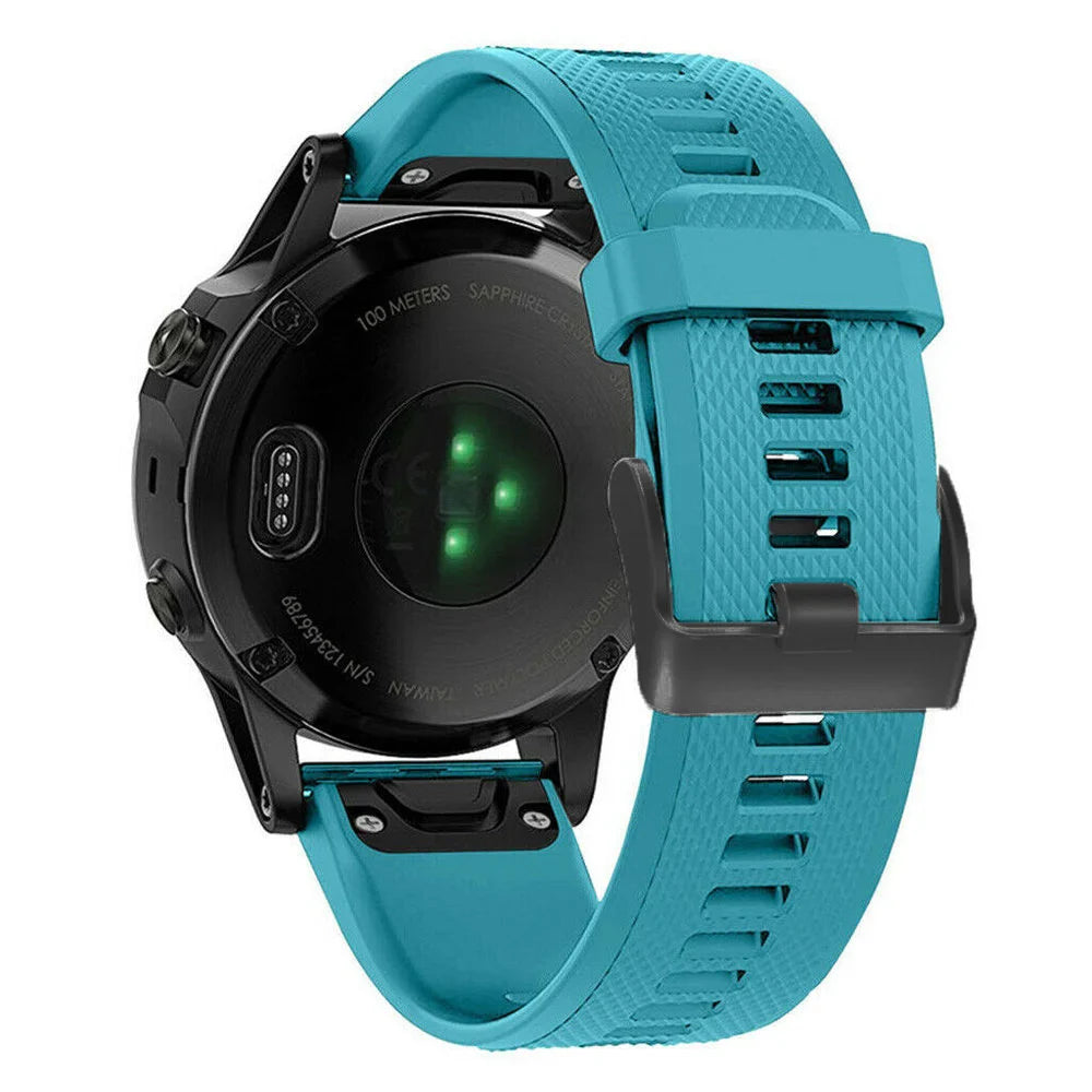 Garmin Forerunner 970 Silicone Strap (Light Blue)