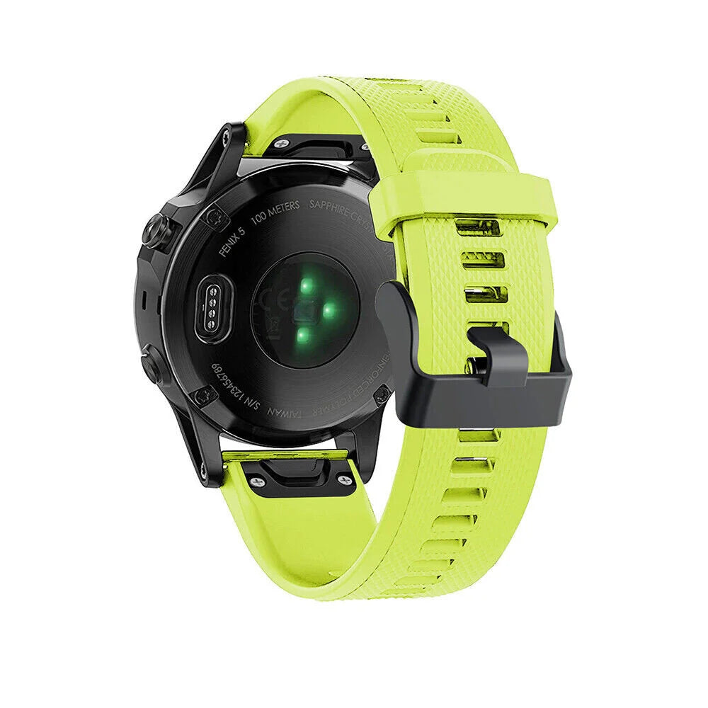 Bracelet silicone Garmin Forerunner 970 (vert clair)