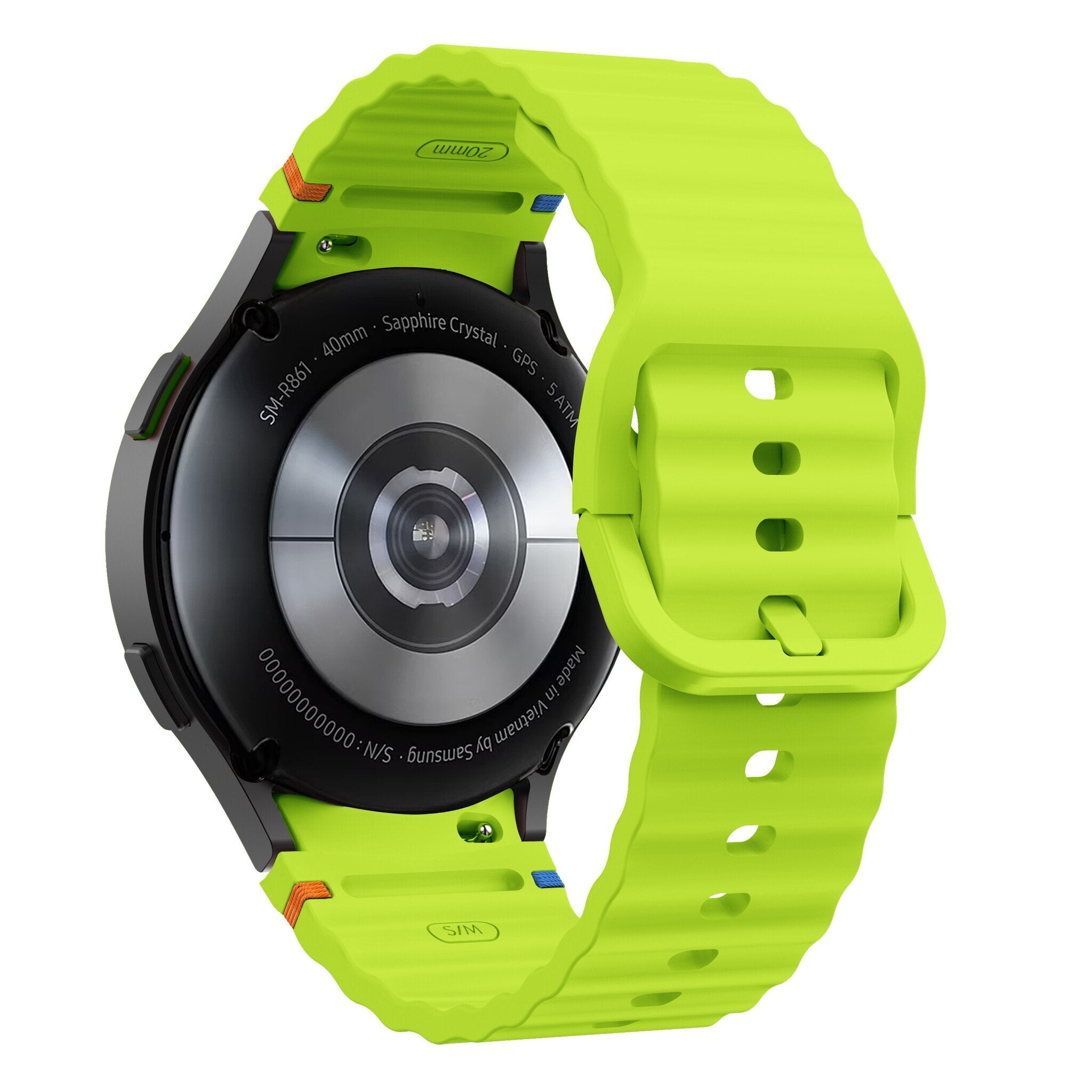 Bracelet Wave Samsung Galaxy Watch 7 - 40mm (lime)