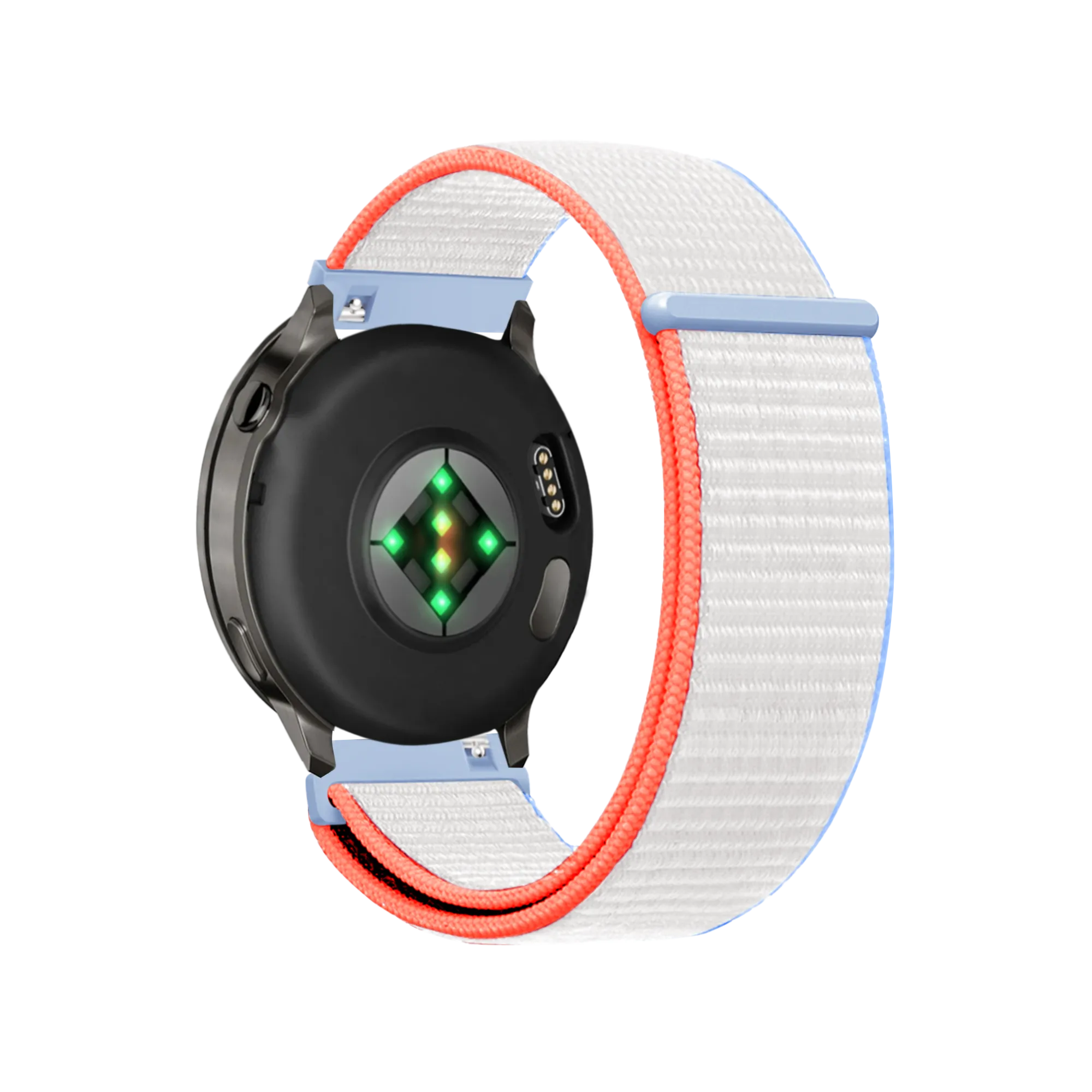 Bandz Bracelet nylon Loop Garmin Forerunner 255s (blanc lait)