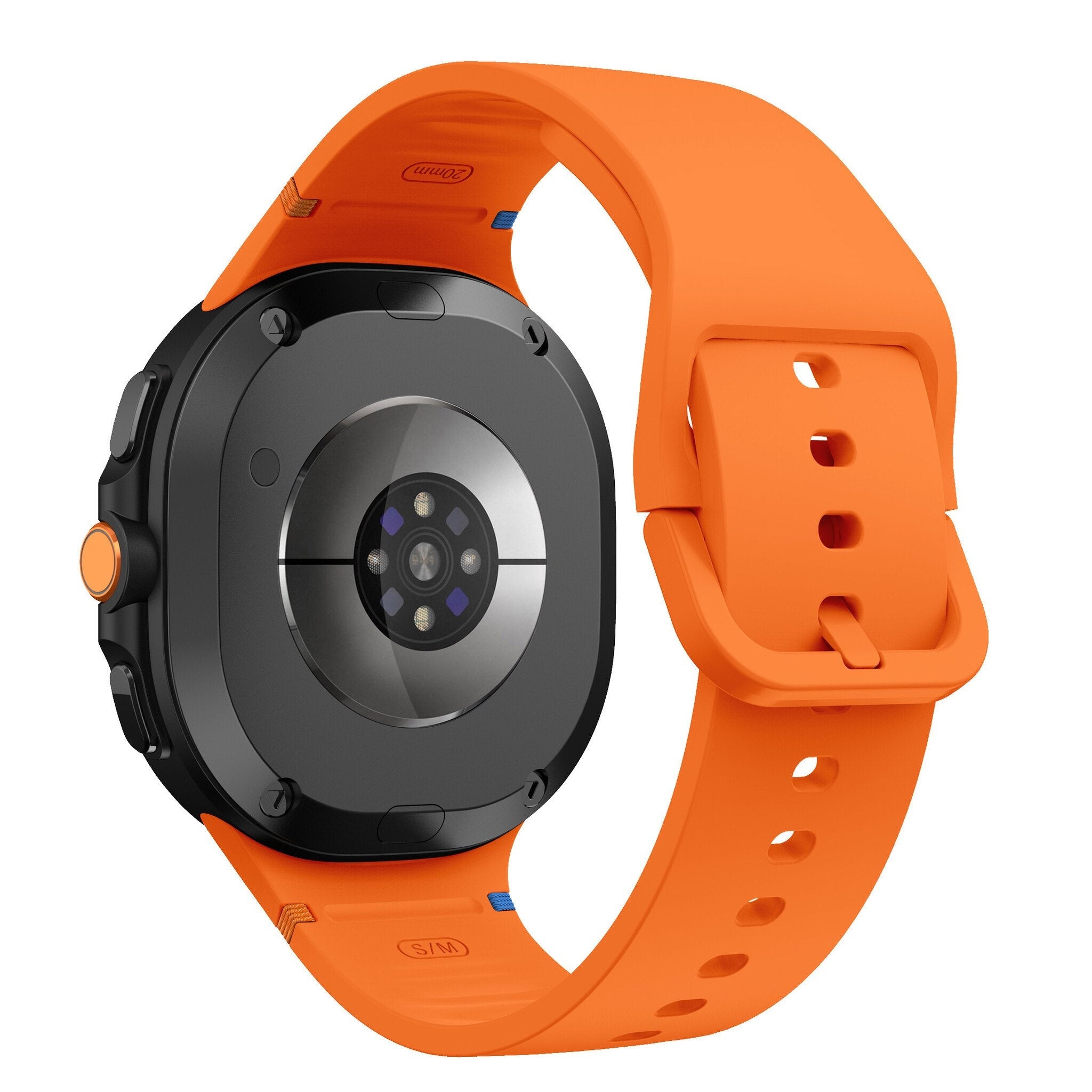 Bracelet silicone Samsung Galaxy Watch 8 - 44mm (orange)