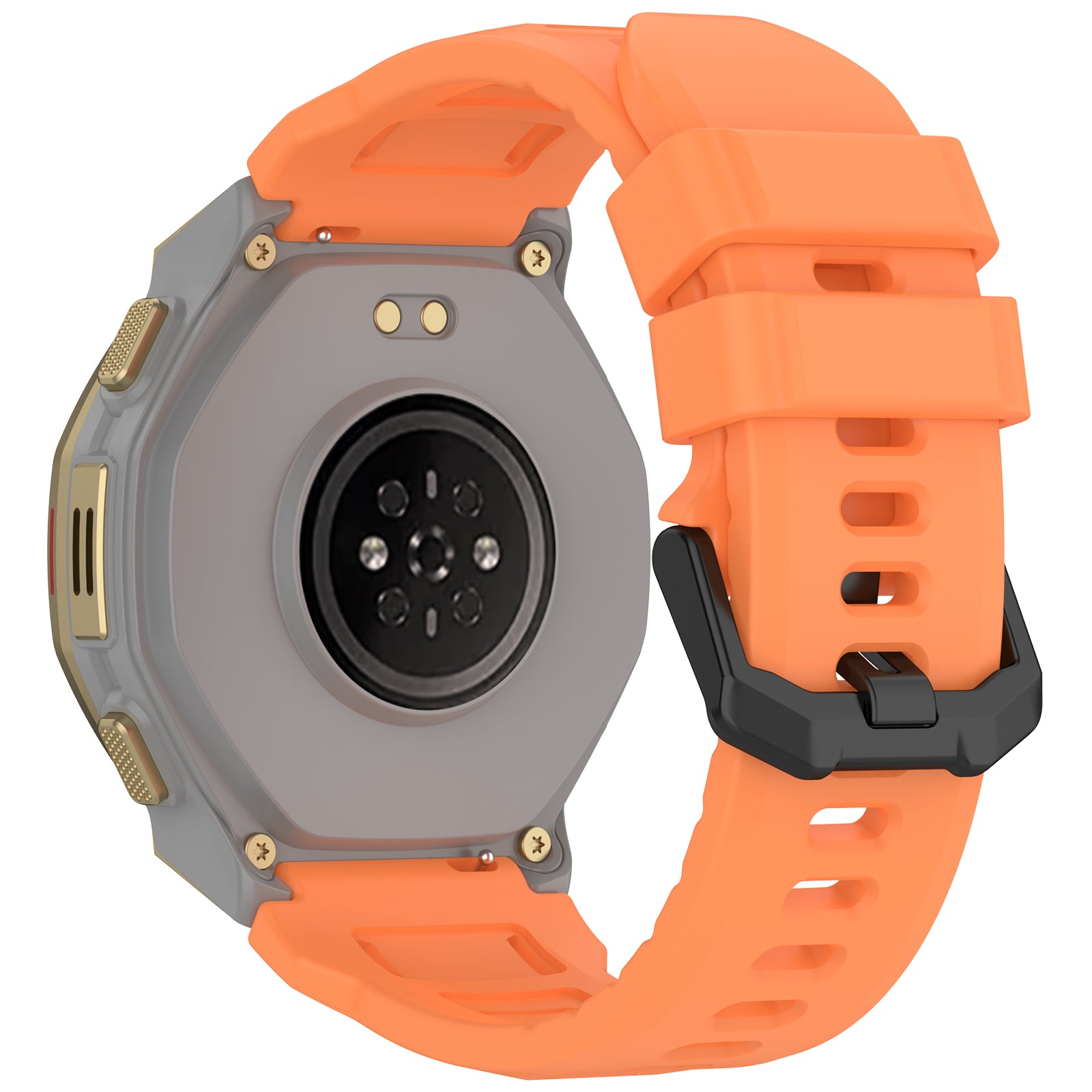 Bracelet silicone Amazfit T-Rex 3 Pro - 44mm (orange)