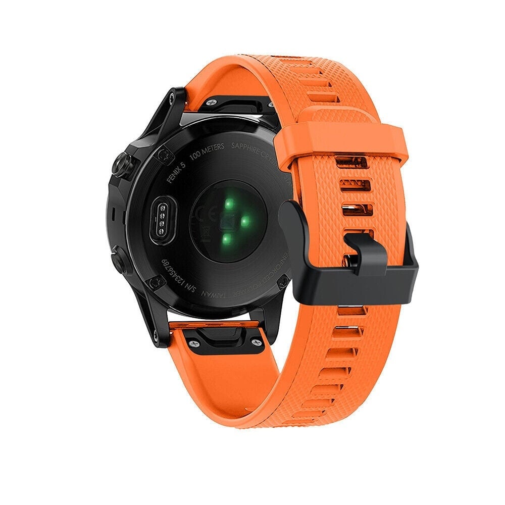 Bracelet silicone Garmin Approach S70 - 47mm (orange)
