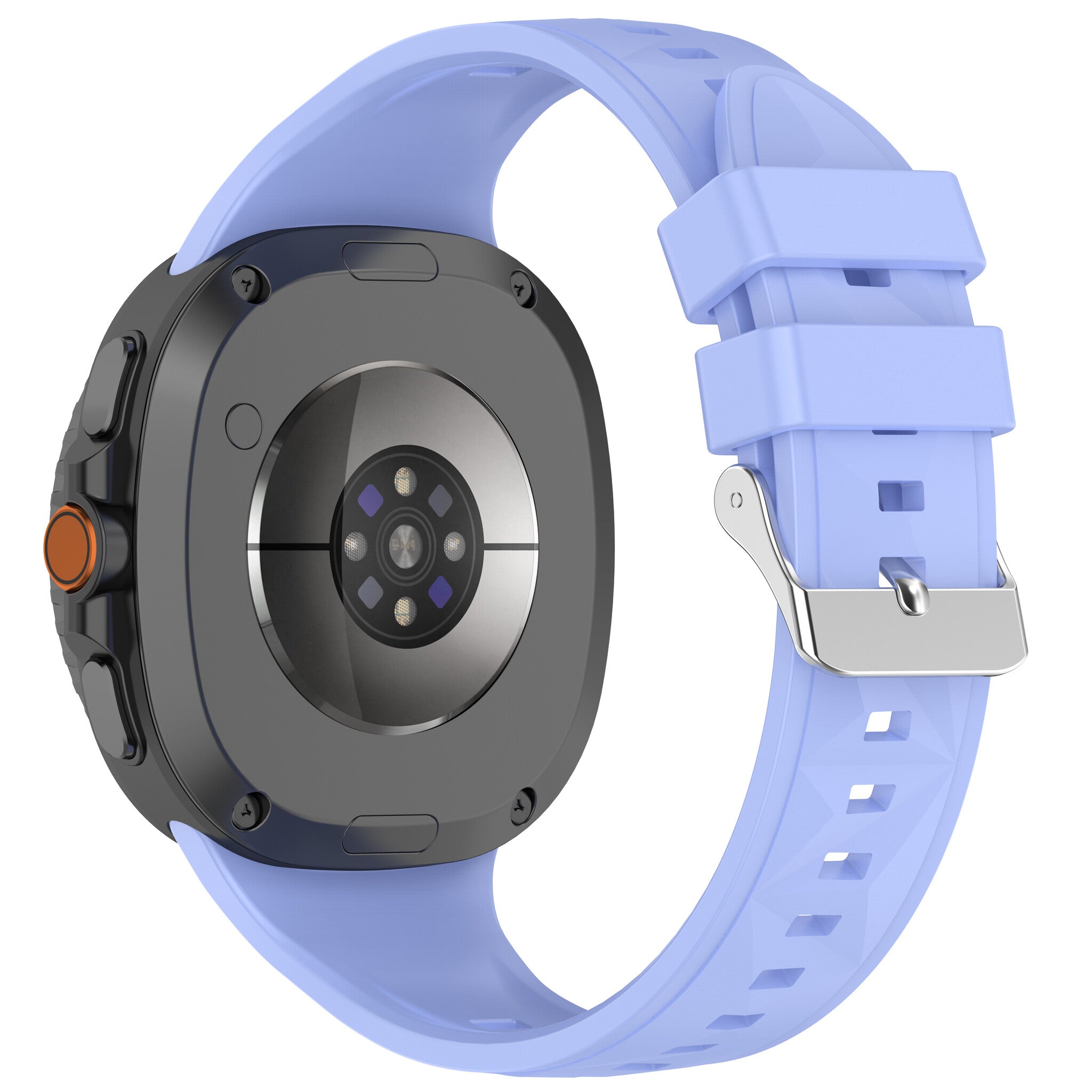 Samsung Galaxy Watch 8 - 40mm Diamond Silicone Strap (Purple)