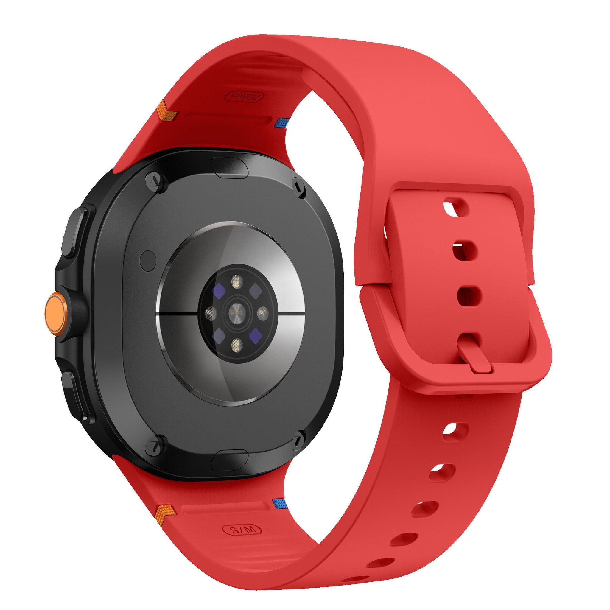 Samsung Galaxy Watch 9 - 44mm Silicone Strap (Red)