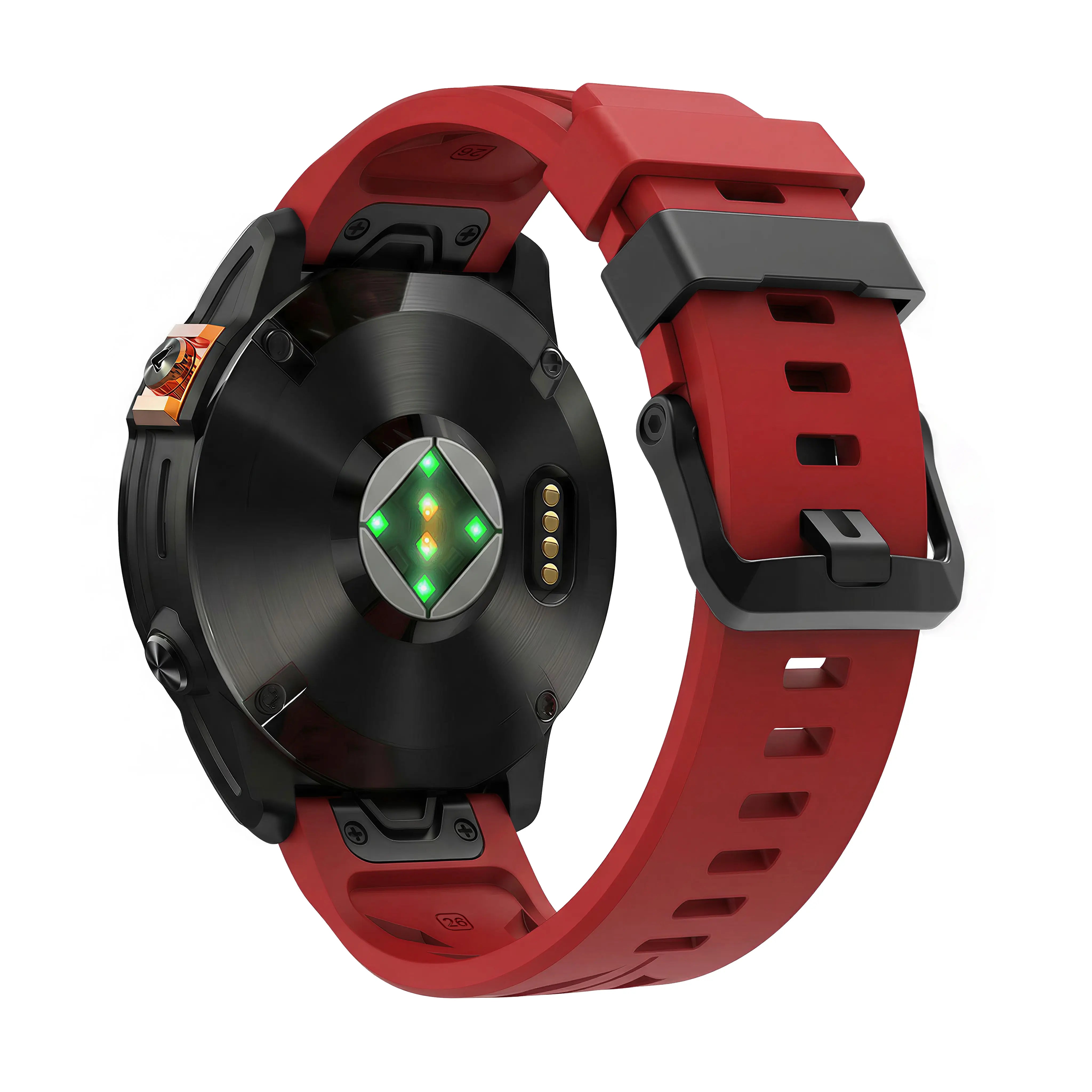 Garmin Quatix 5/6/7 Race Silicone Strap (Red)
