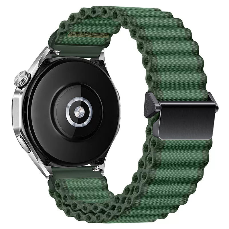 Bracelet nylon Outdoor Huawei Watch GT 7 - 46mm (vert)