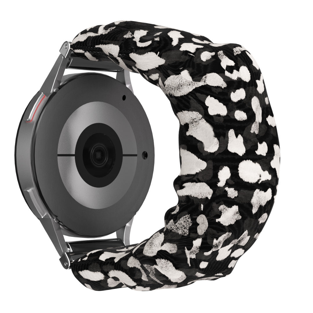 Bracelet élastique Huawei Watch GT 7 - 41mm (léopard noir et blanc)