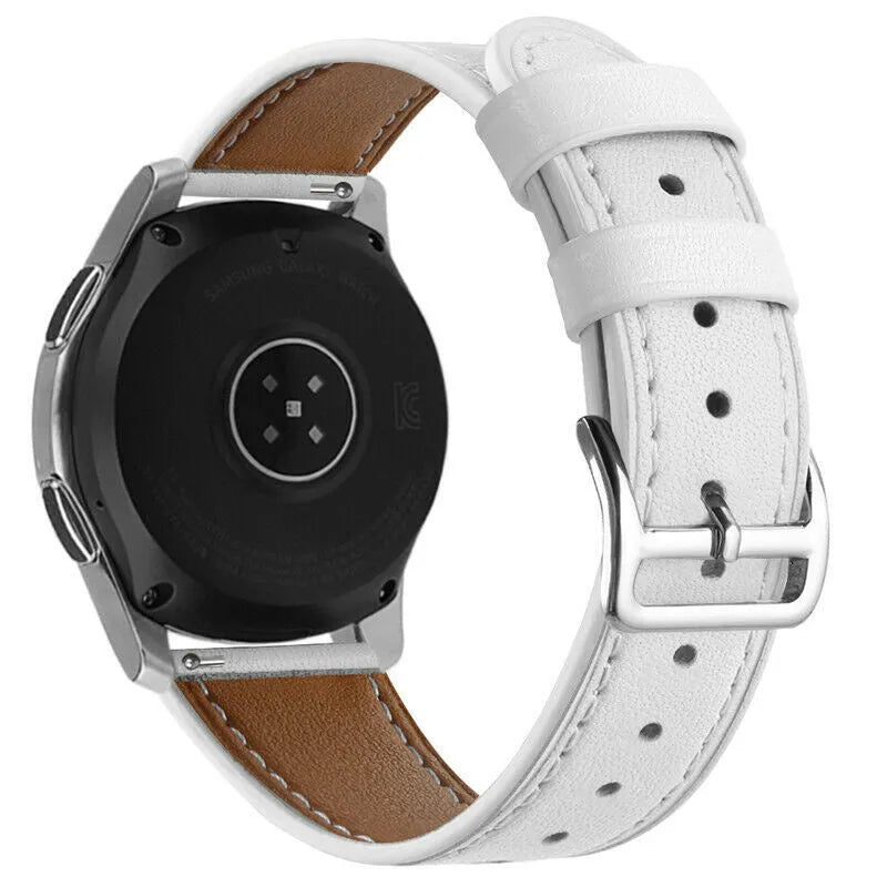 Bracelet cuir moderne OnePlus Watch 3 - 46mm (blanc)