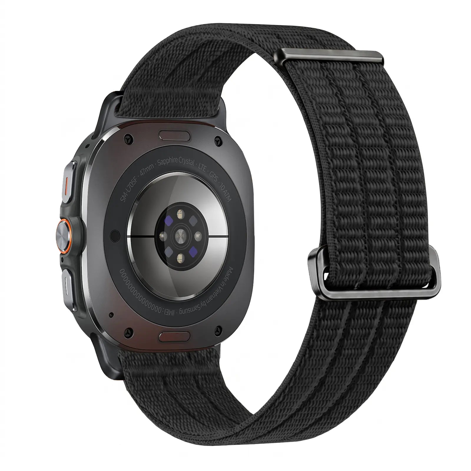 Bracelet nylon air Samsung Galaxy Watch Ultra 2 (noir)