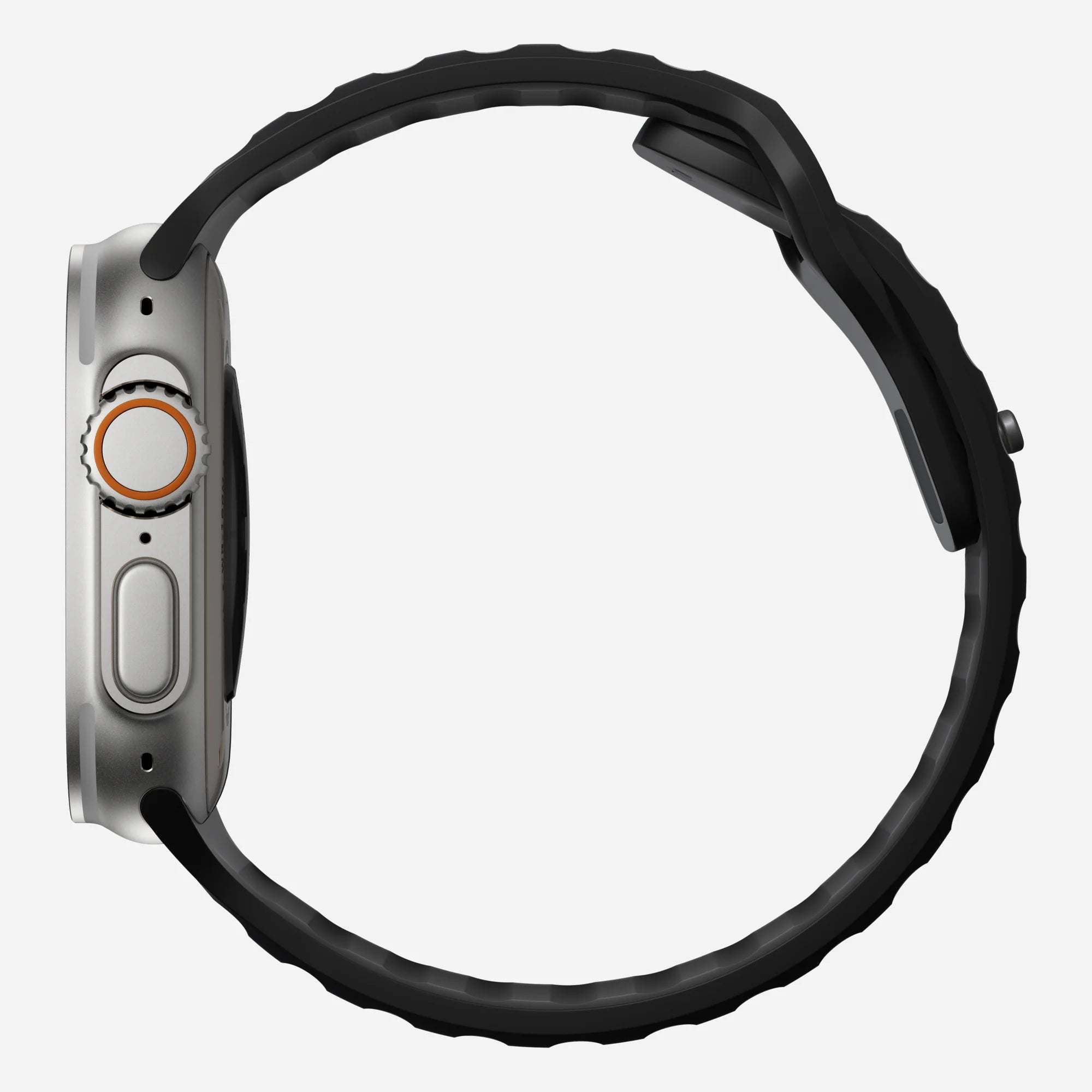 Nomad Bracelet silicone sport Apple Watch (noir)