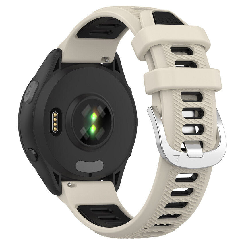 Garmin Vivomove Trend Sport Buckle Strap (Beige/Black)