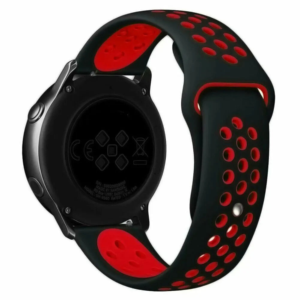 Polar Vantage V3 Sport Strap (Black/Red)