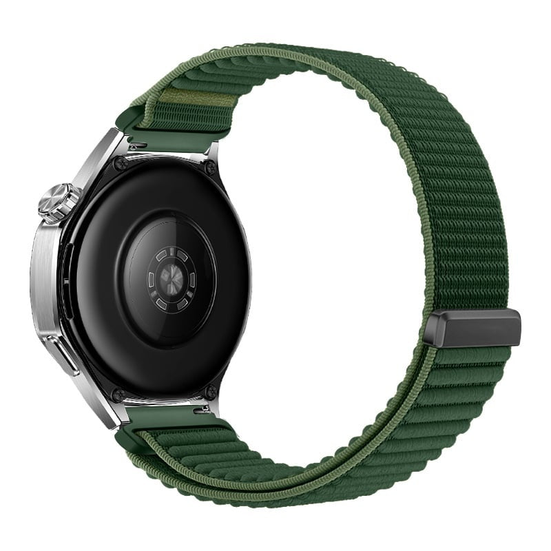 Bracelet nylon ondulé Huawei Watch GT 7 - 46mm (vert foncé)