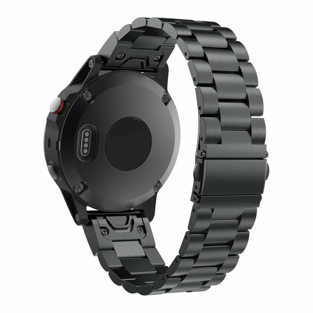 Bracelet acier Garmin Approach S70 - 47mm (noir)
