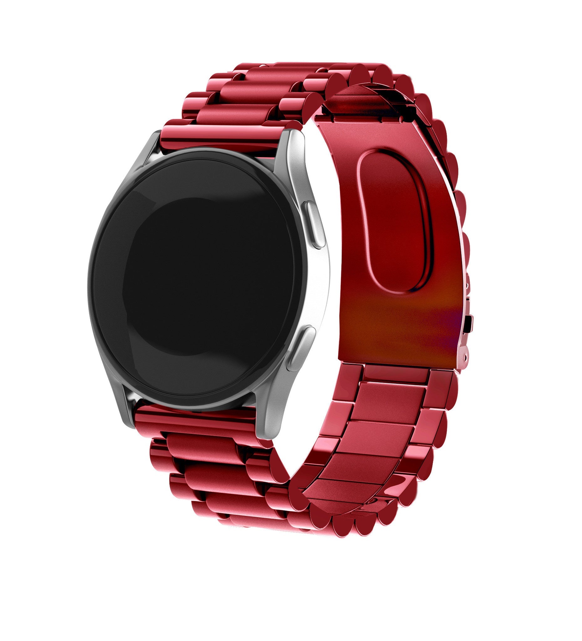 Bracelet acier Xiaomi Watch 2 Pro (bordeaux)