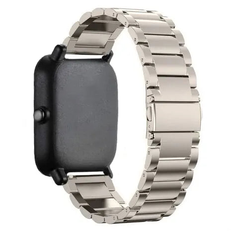 Titanium Strap, on a watch, 3/4 rear view