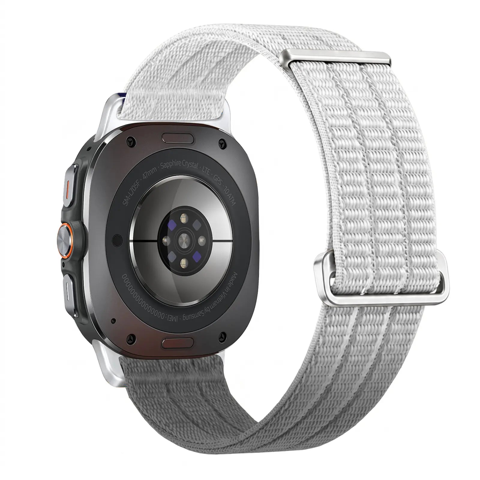 Bracelet nylon air Samsung Galaxy Watch Ultra 2 (gris dégradé )