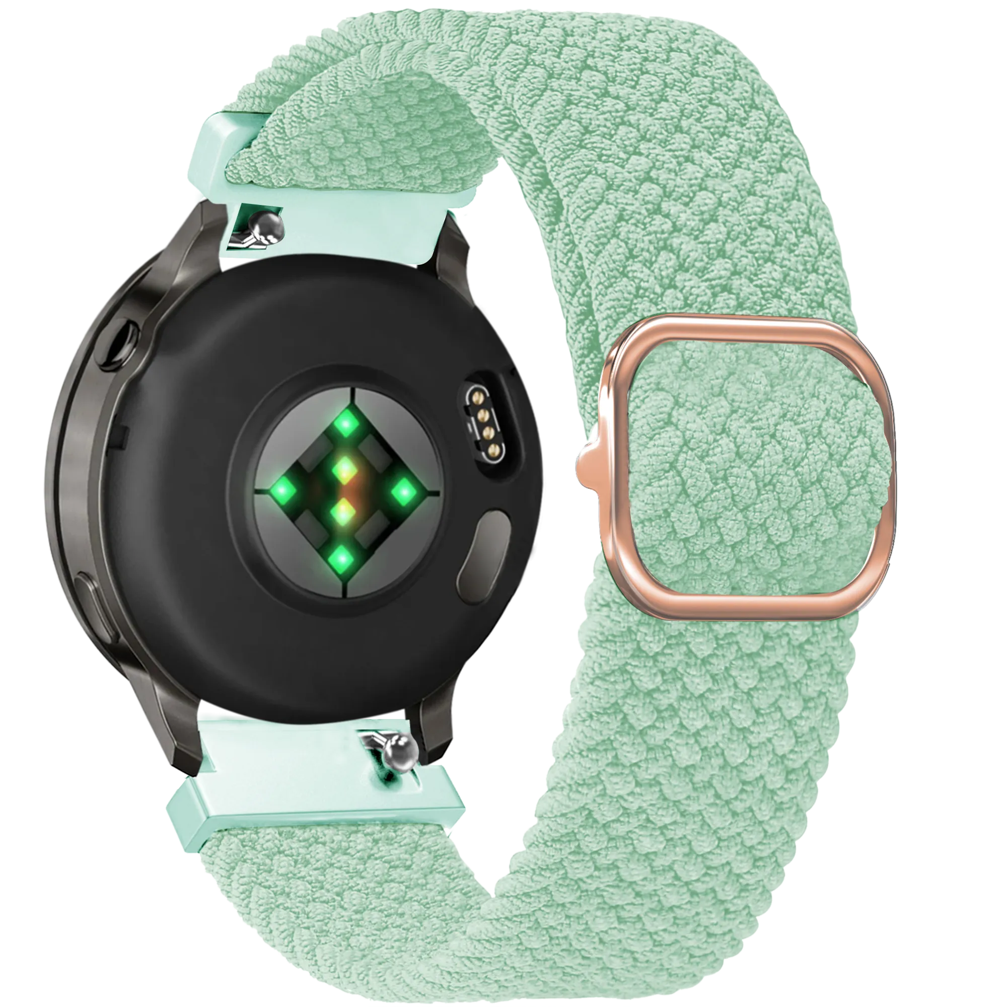 Bandz Bracelet tressé réglable Garmin Venu 4 - 41mm (turquoise)