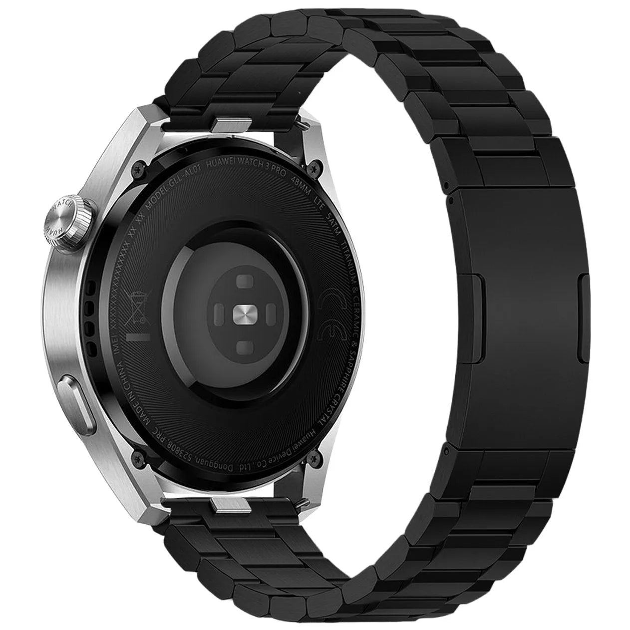 Bracelet titane 'One Push' Suunto Nautic S (noir)