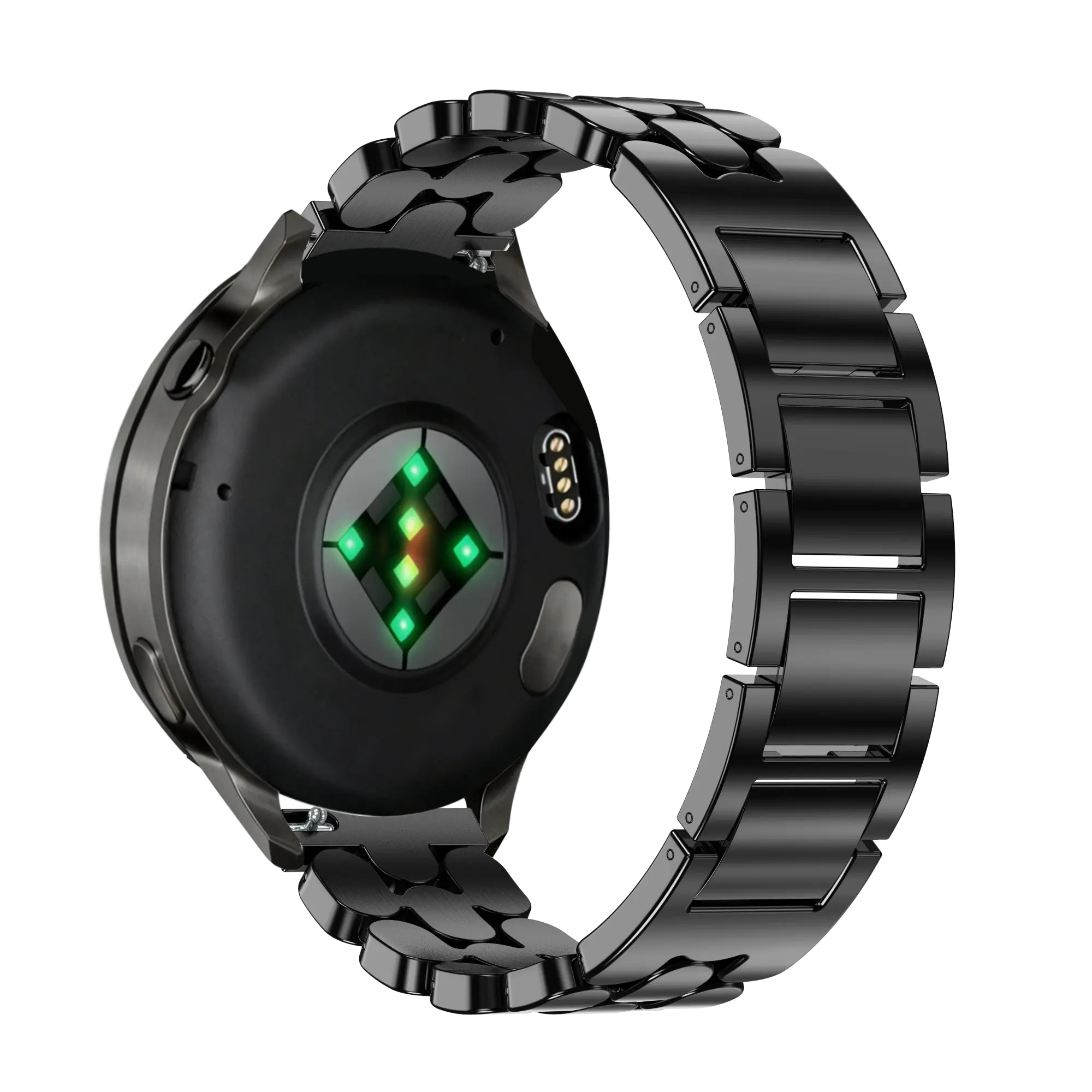 Bandz Bracelet acier 'Oval' Xiaomi Watch S4 - 41mm (noir)