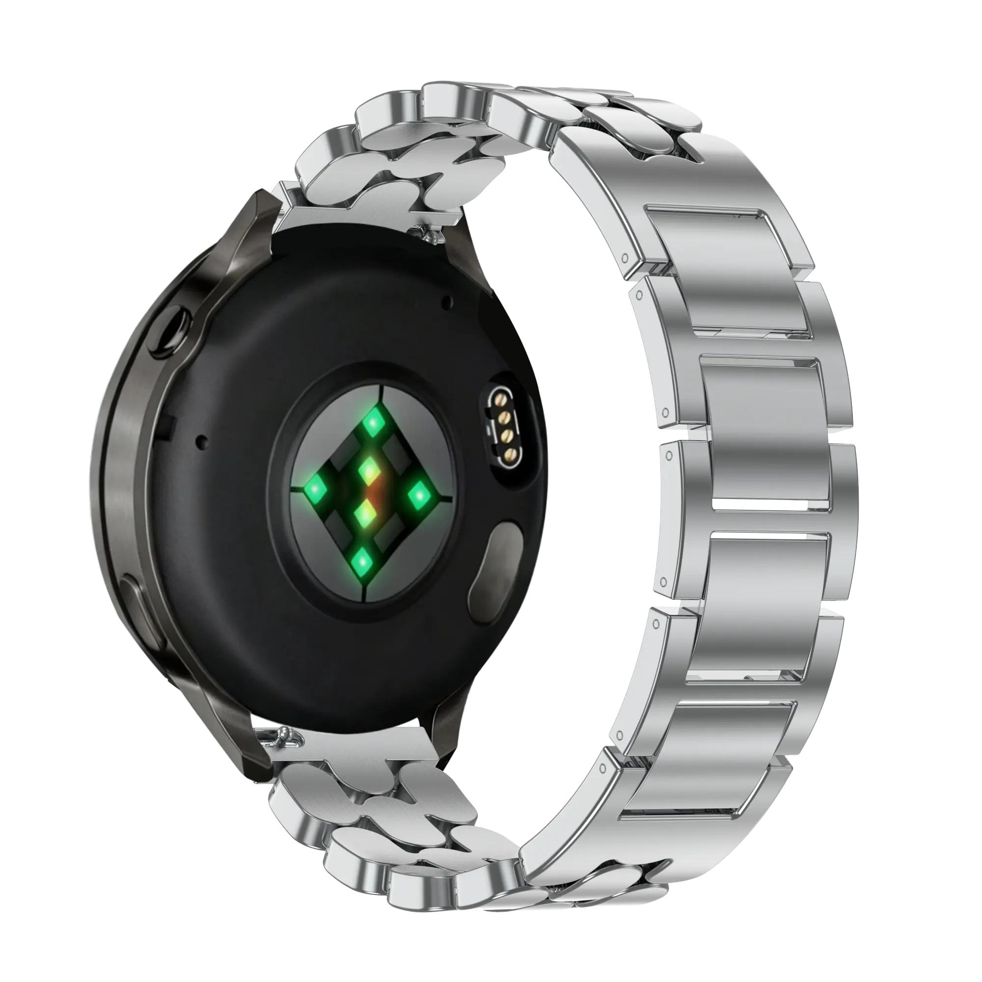 Bandz Bracelet acier 'Oval' Xiaomi Watch S4 - 41mm (argent)