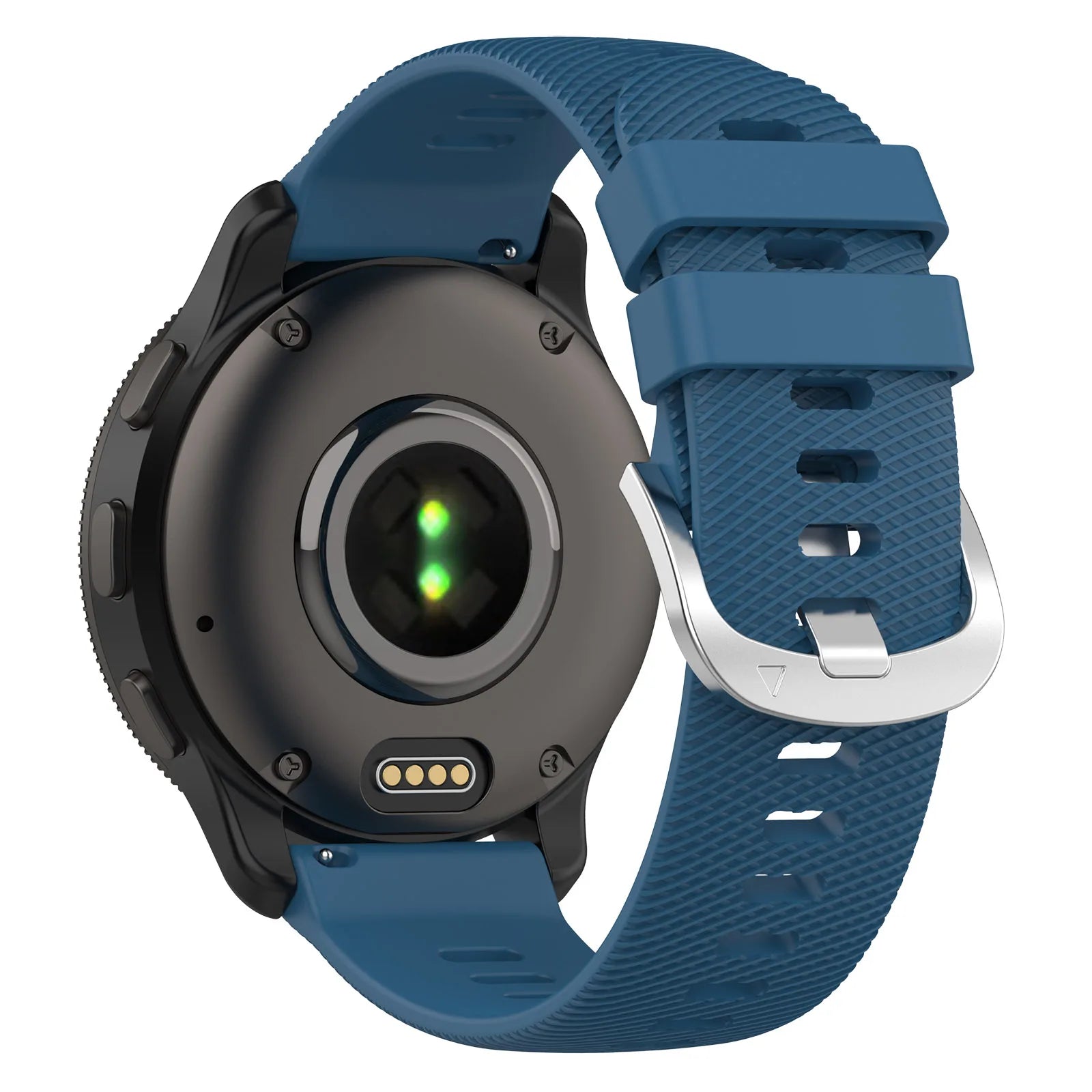 Bracelet silicone Garmin Venu 4 - 45mm (bleu)