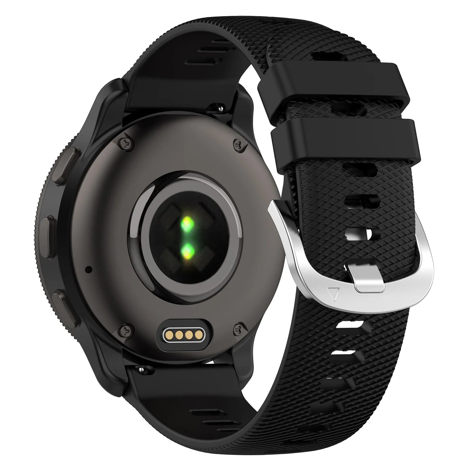 Coros Apex 42mm Silicone Strap (Black)