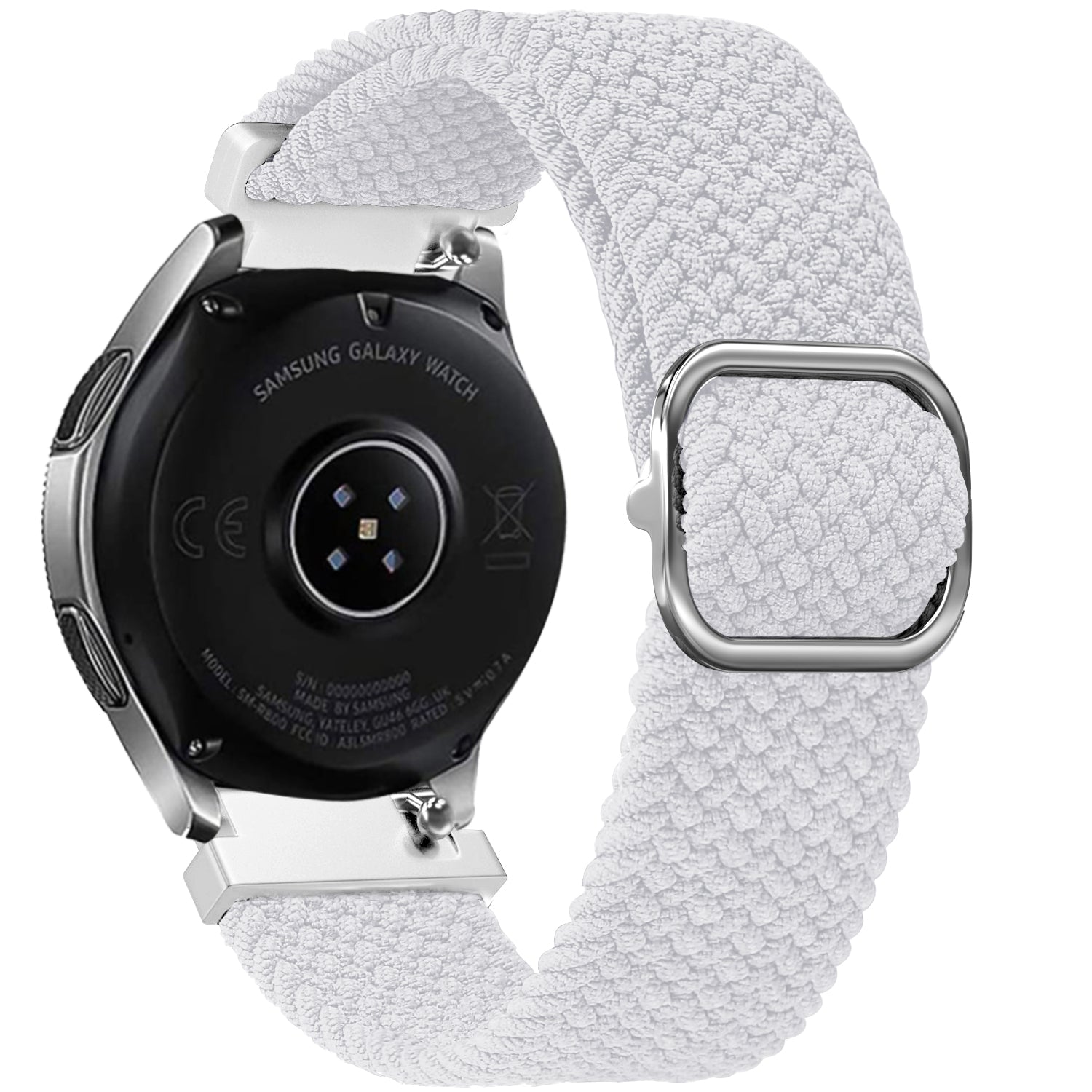 Bracelet tressé réglable Xiaomi Watch 2 Pro (blanc)