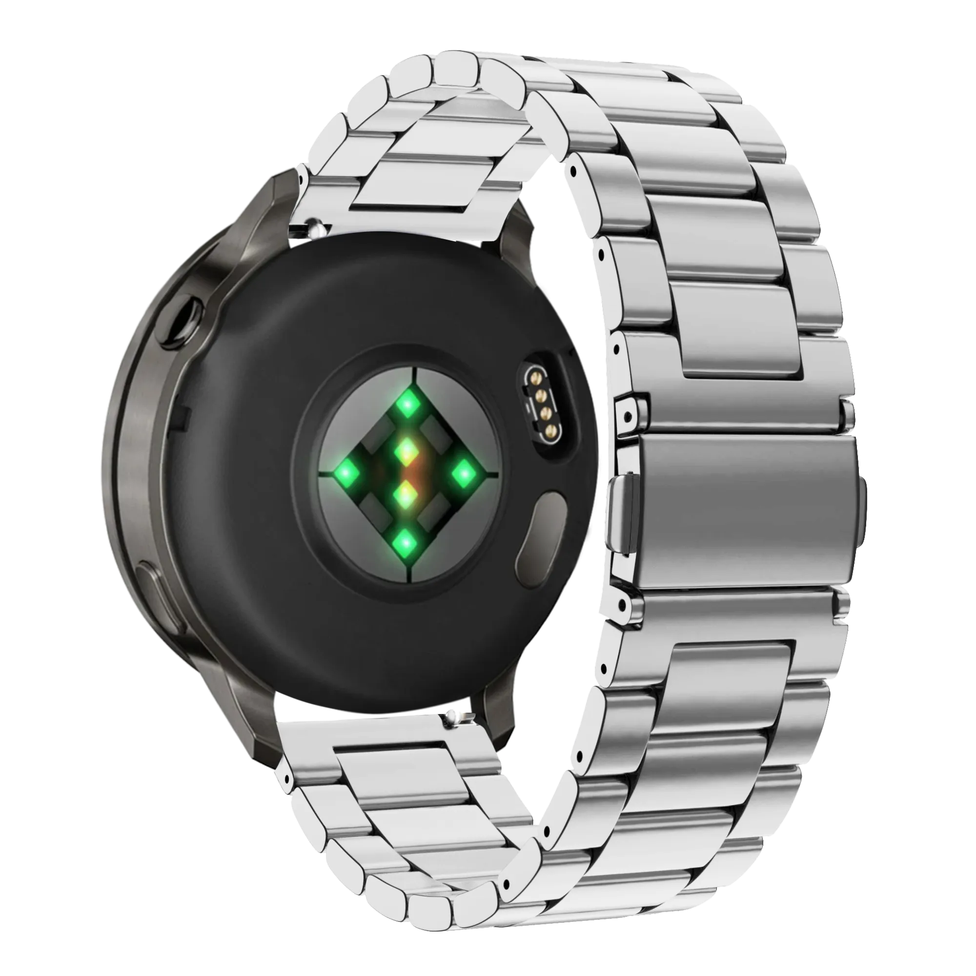 Bandz Bracelet acier 'Classic' Garmin Forerunner 255s (argent)