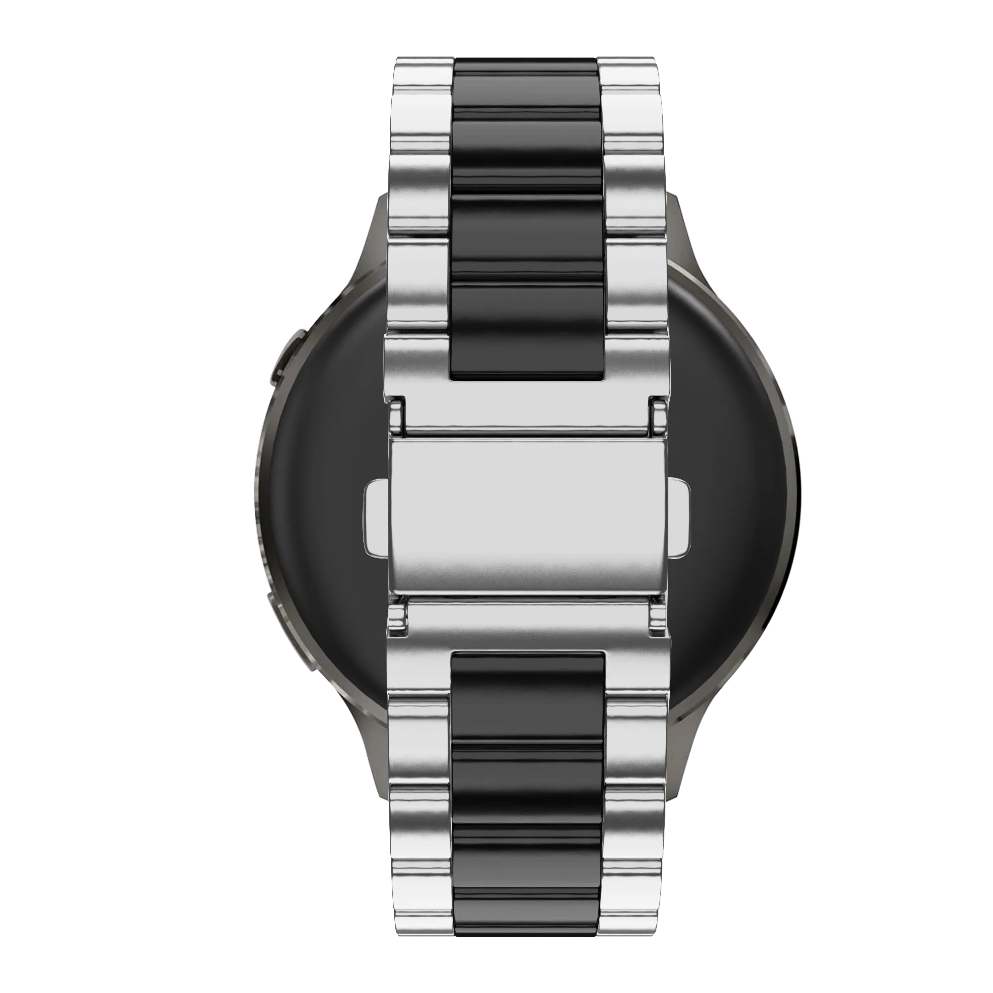 Bandz Bracelet acier 'Classic' Garmin Forerunner 170 (argent/noir)