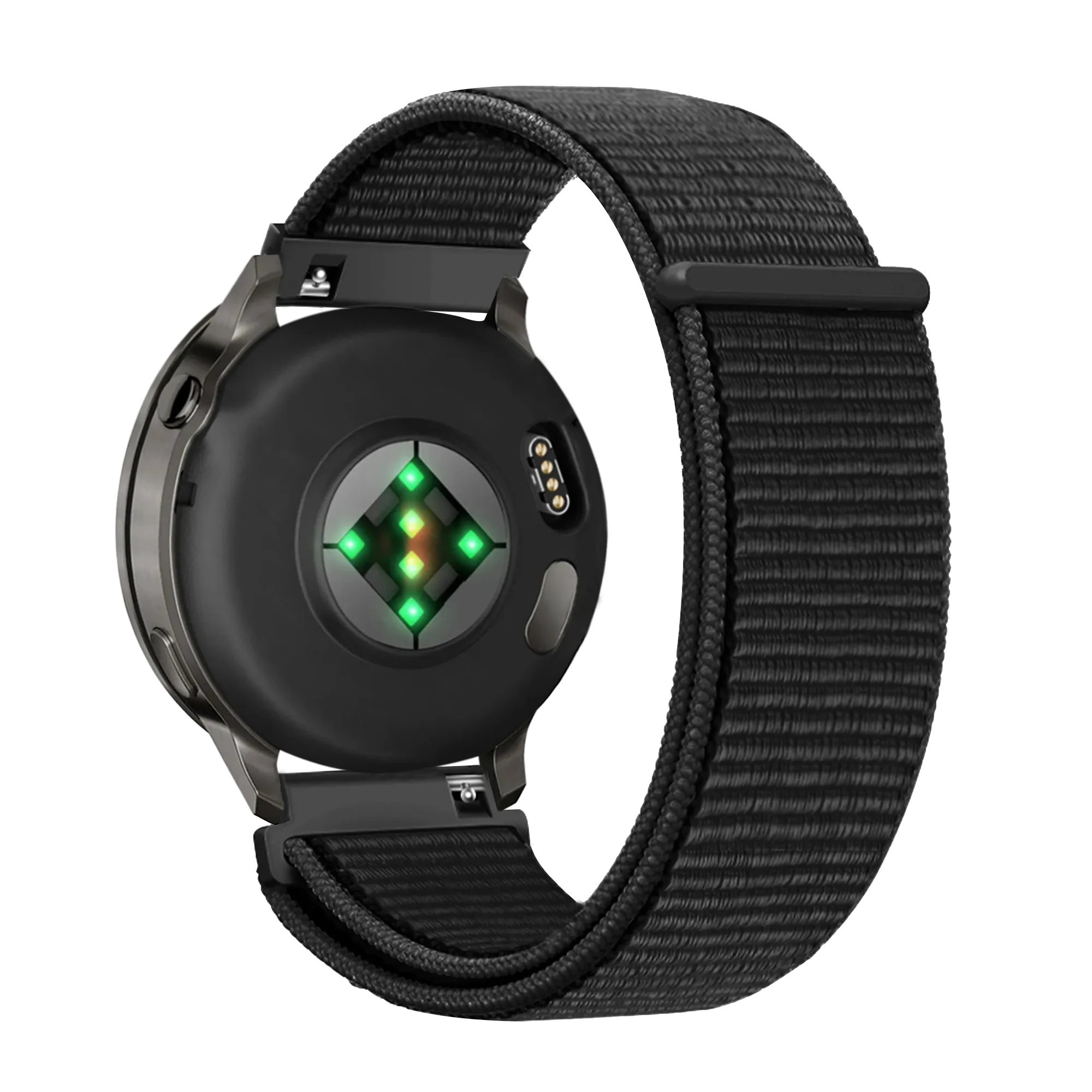 Bandz Garmin Bounce 2 Nylon Loop Strap (Black)