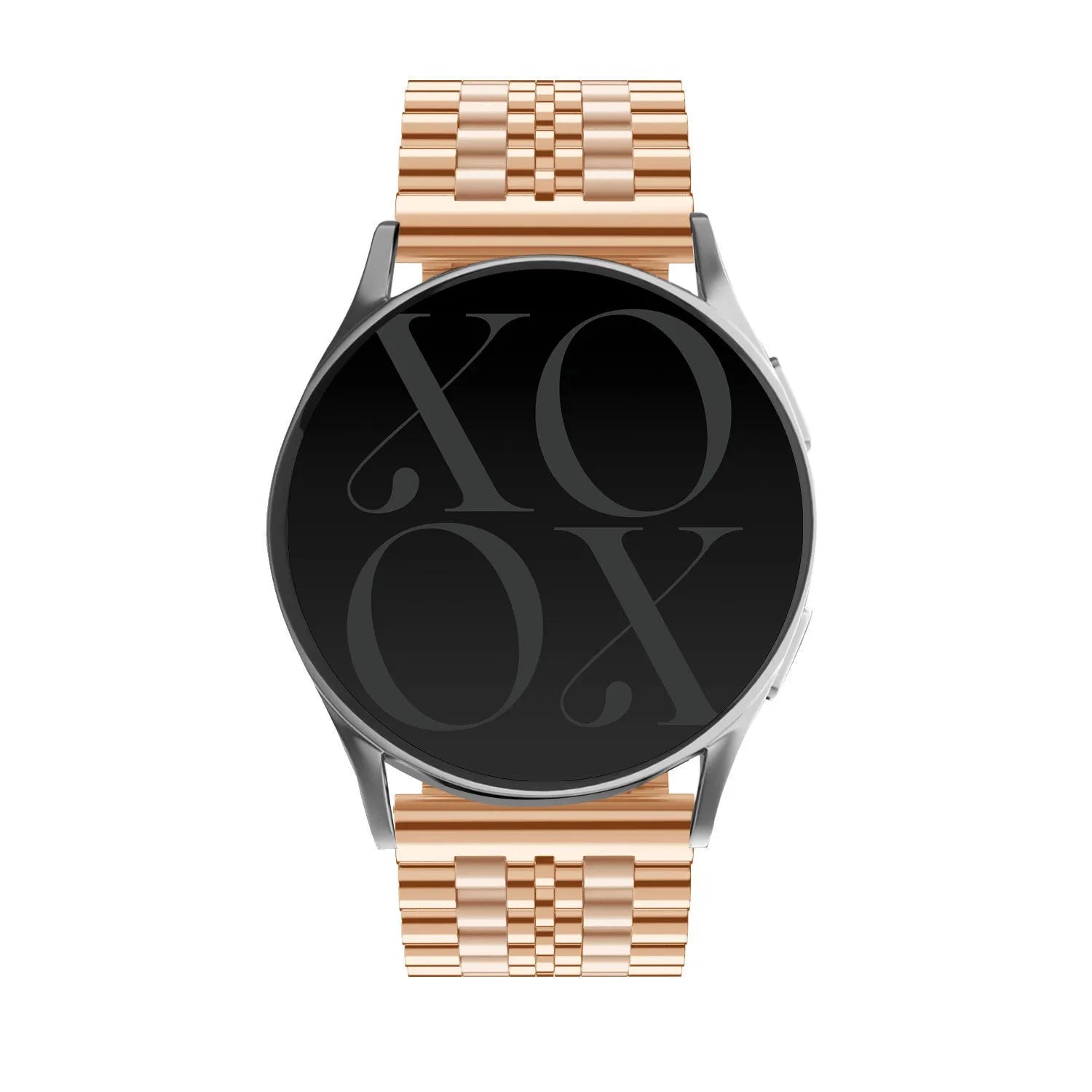 Bracelet acier xoxo Wildhearts Fossil Gen 5e 44mm (rose/doré)