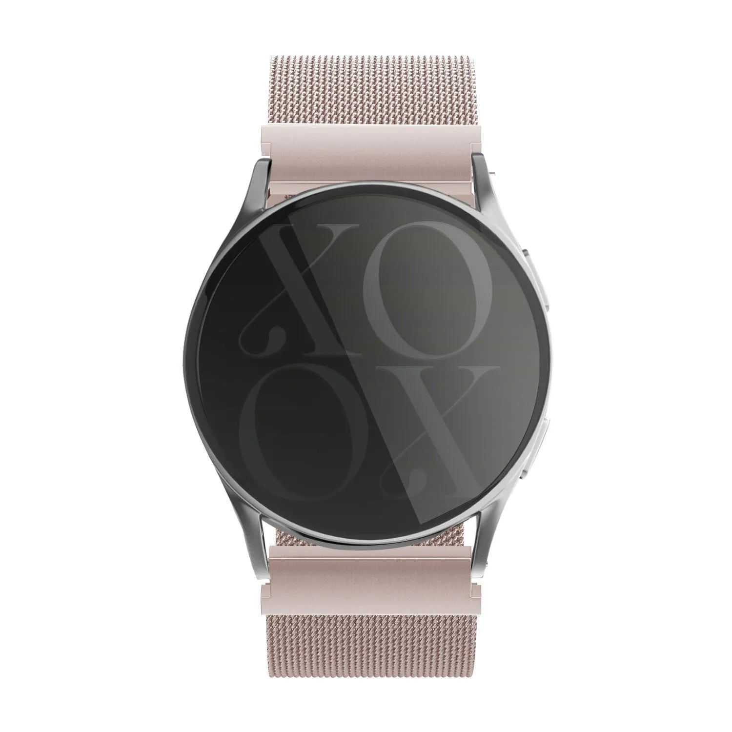 xoxo Wildhearts Fossil Gen 6 44mm Milanese-Strap (Rose Pink)