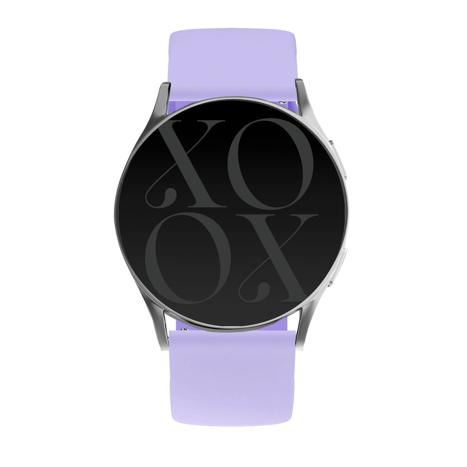 Bracelet silicone xoxo Wildhearts Samsung Galaxy Watch Active (lilas)