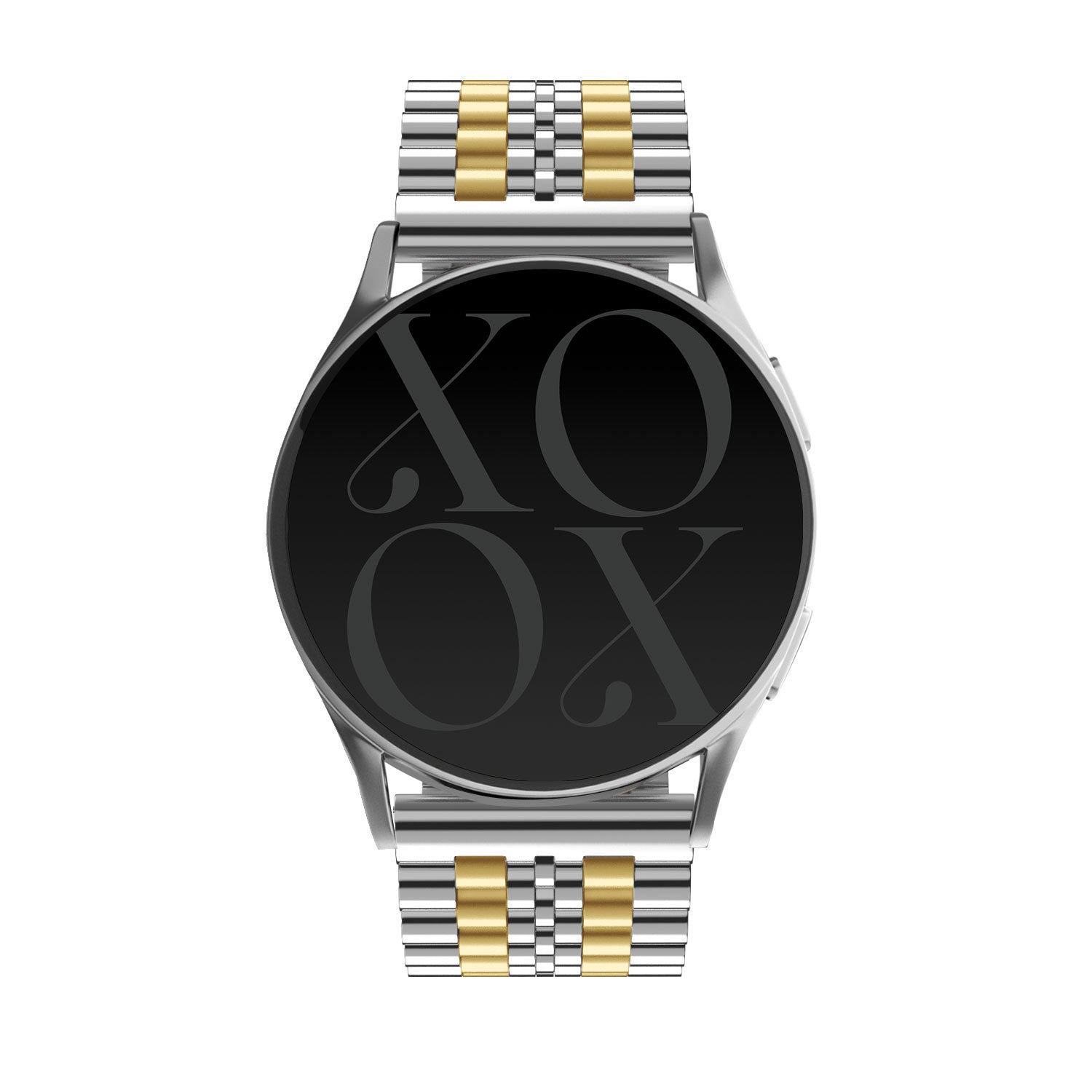 Bracelet acier xoxo Wildhearts Huawei Watch 3 Pro (argenté/doré)