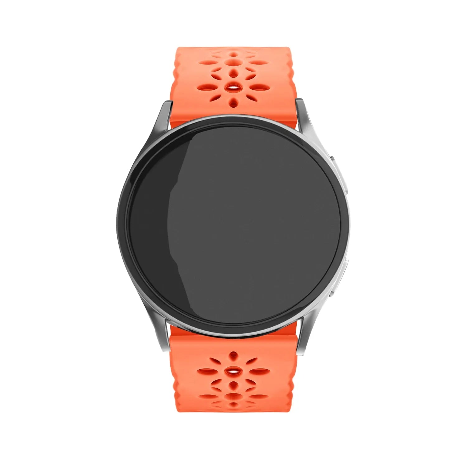 Bracelet de silicone avec relief Amazfit Bip U (Pro) (orange)