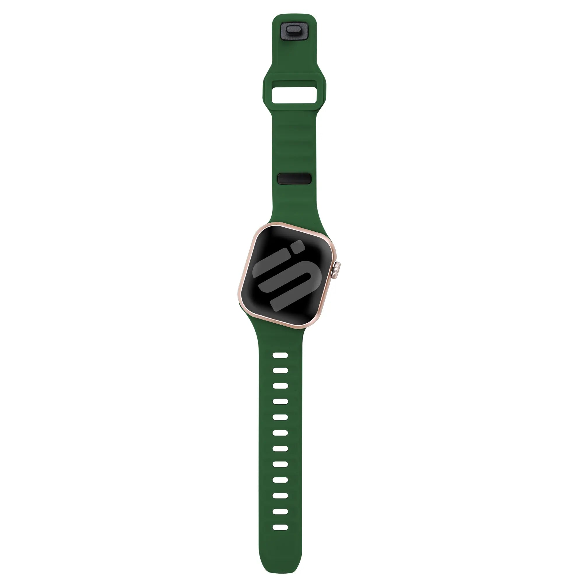 Apple Watch Tilted Sport Strap (Dark Green)