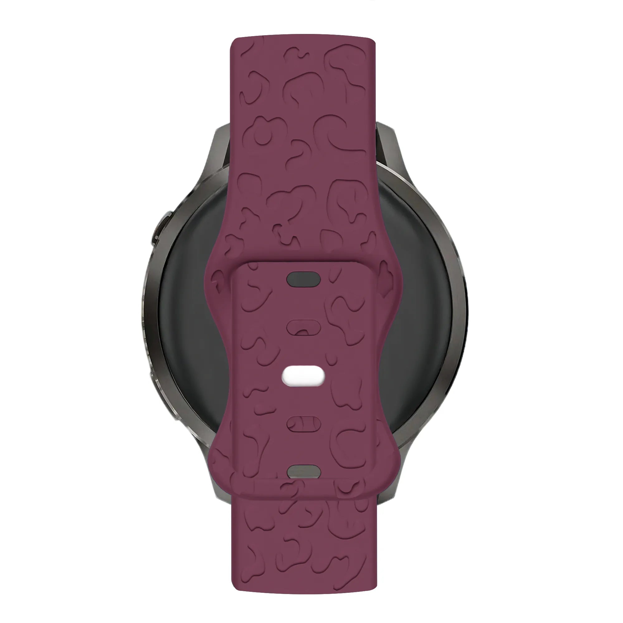 Bandz Bracelet silicone 'Léopard' Garmin Bounce 2 (rouge)
