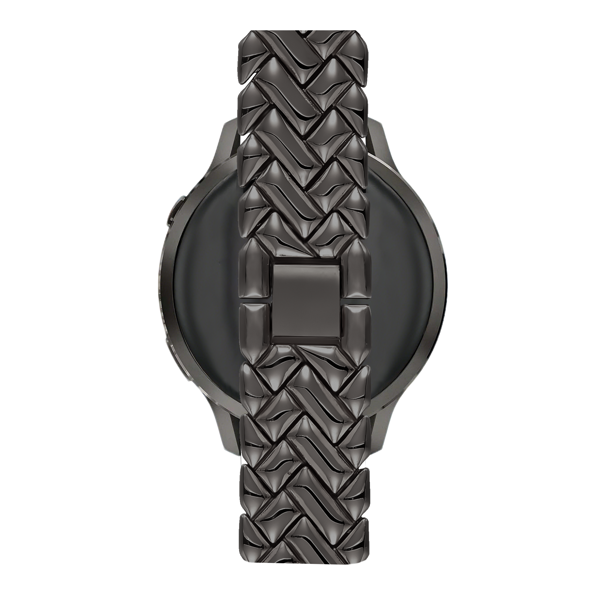 Bandz Withings ScanWatch 2 - 38mm Metal Strap 'V-Type' (Black)