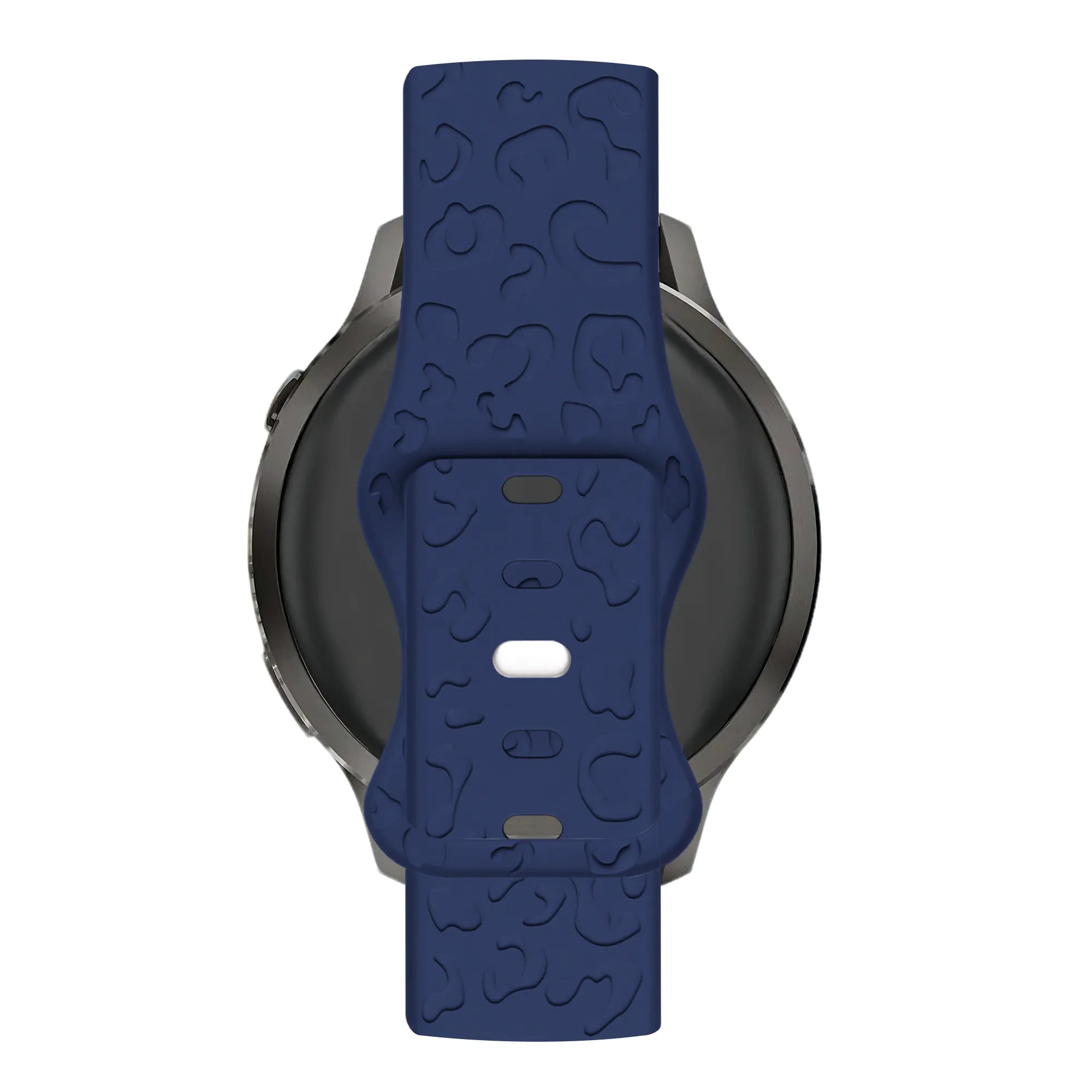 Bandz Bracelet silicone 'Léopard' Garmin Bounce 2 (bleu foncé)