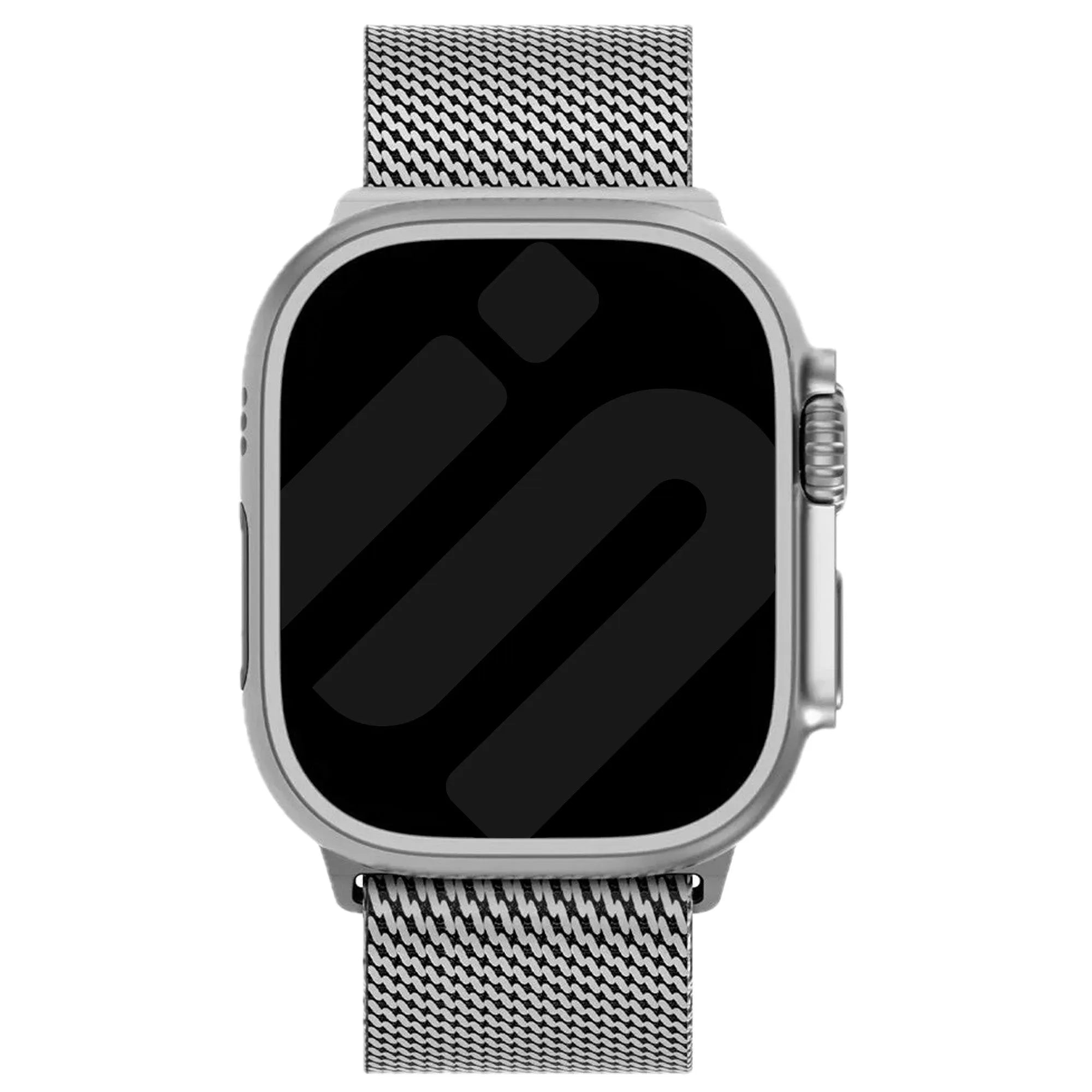 Bracelet Milanais en titane Apple Watch (argent)